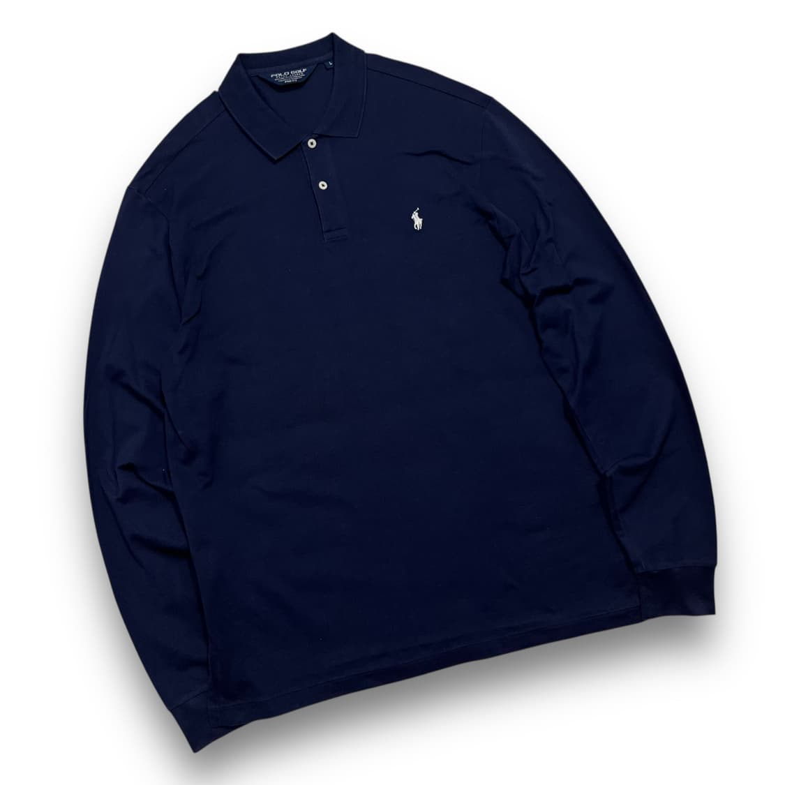 PoLo GOLF Pony Navy Long-Sleeved Shirt 상품이미지1