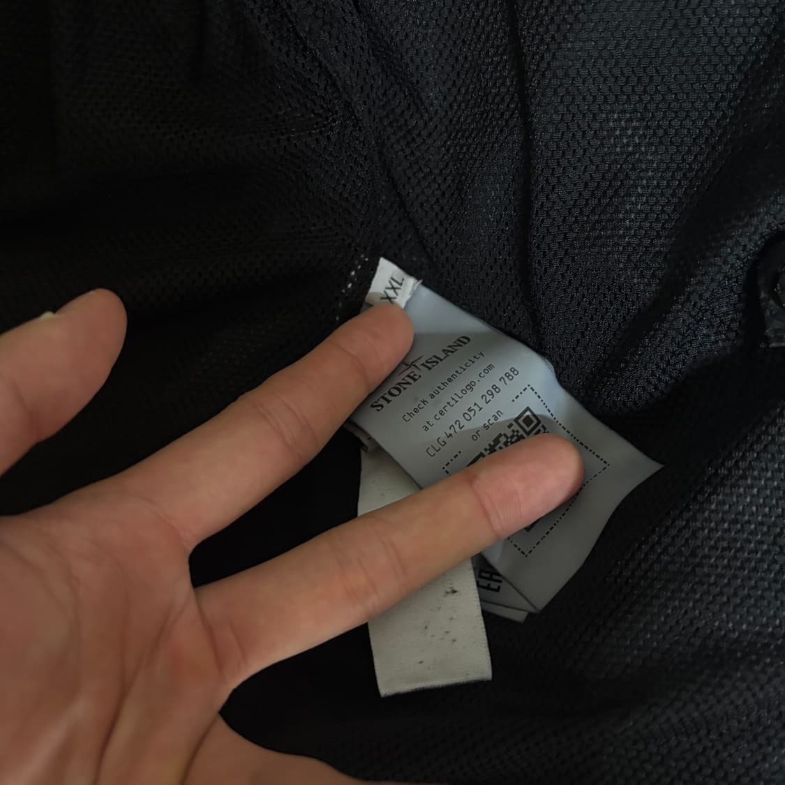 스톤아일랜드 크링클랩스 자켓 xxl 상품이미지4