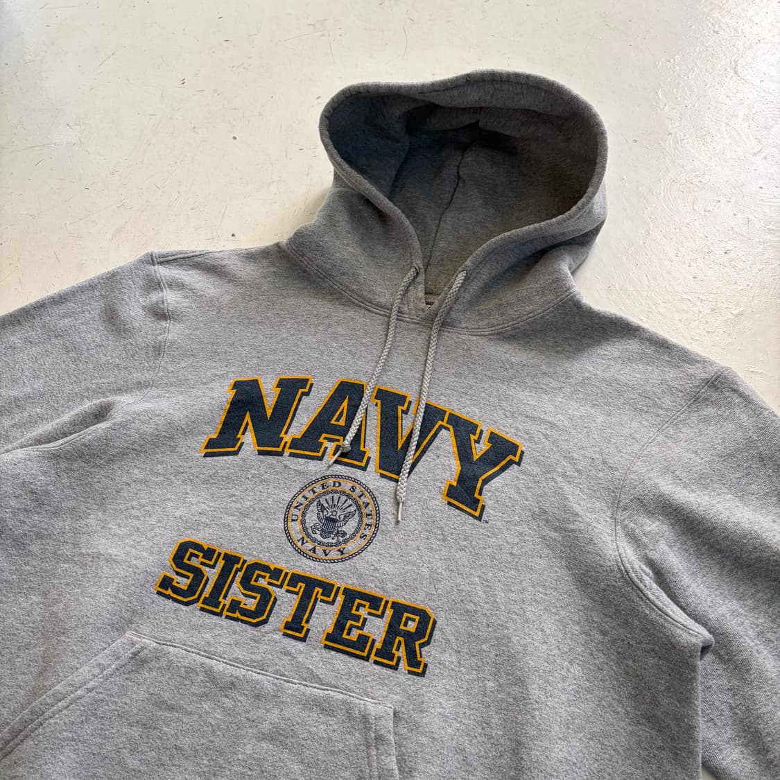 US NAVY OG 미해군 빈티지 후드티 L 상품이미지4