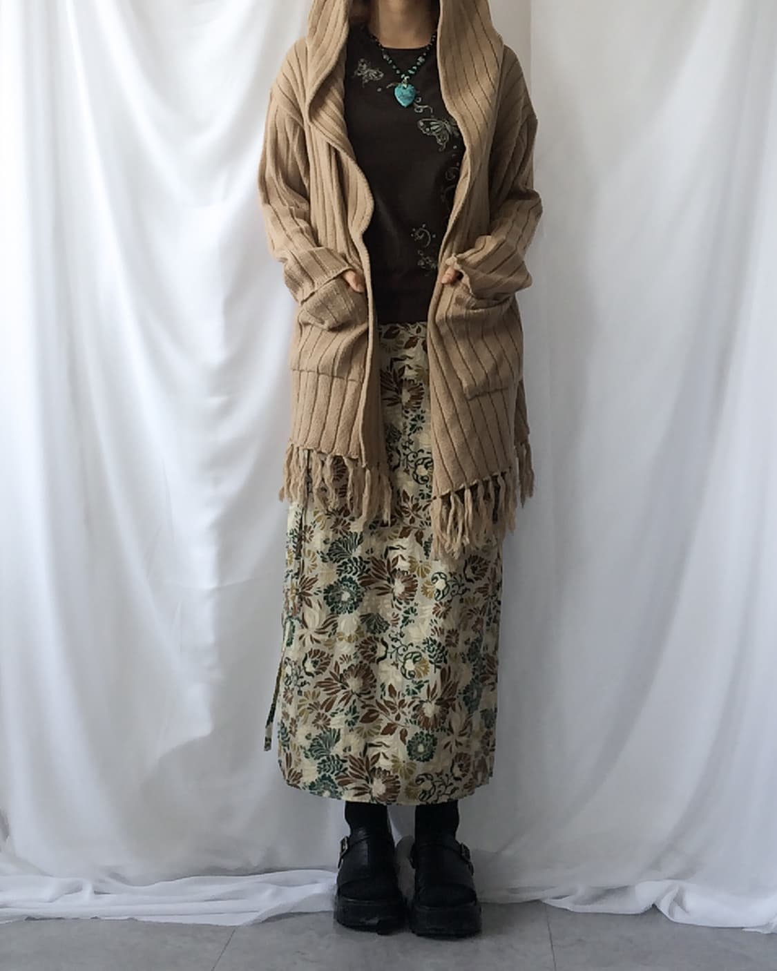 Ethnic pattern skirt 상품이미지5