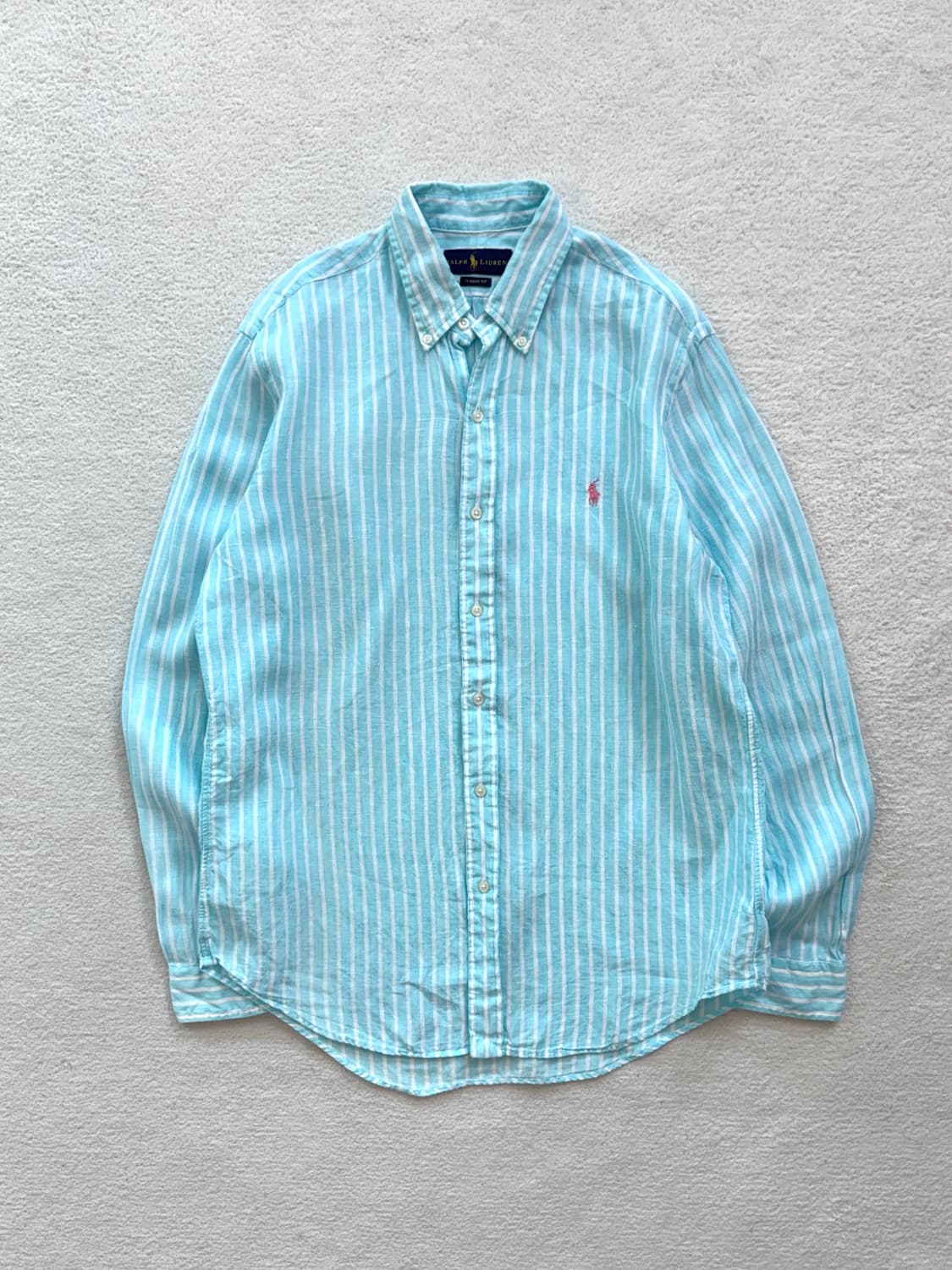 폴로 스트라이프 린넨 셔츠 상품이미지2