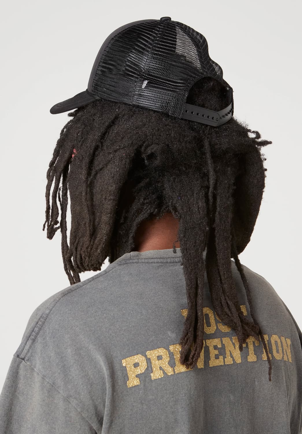 갤러리 디파트먼트 ATK 스택 로고 트러커 캡 블랙 상품이미지7