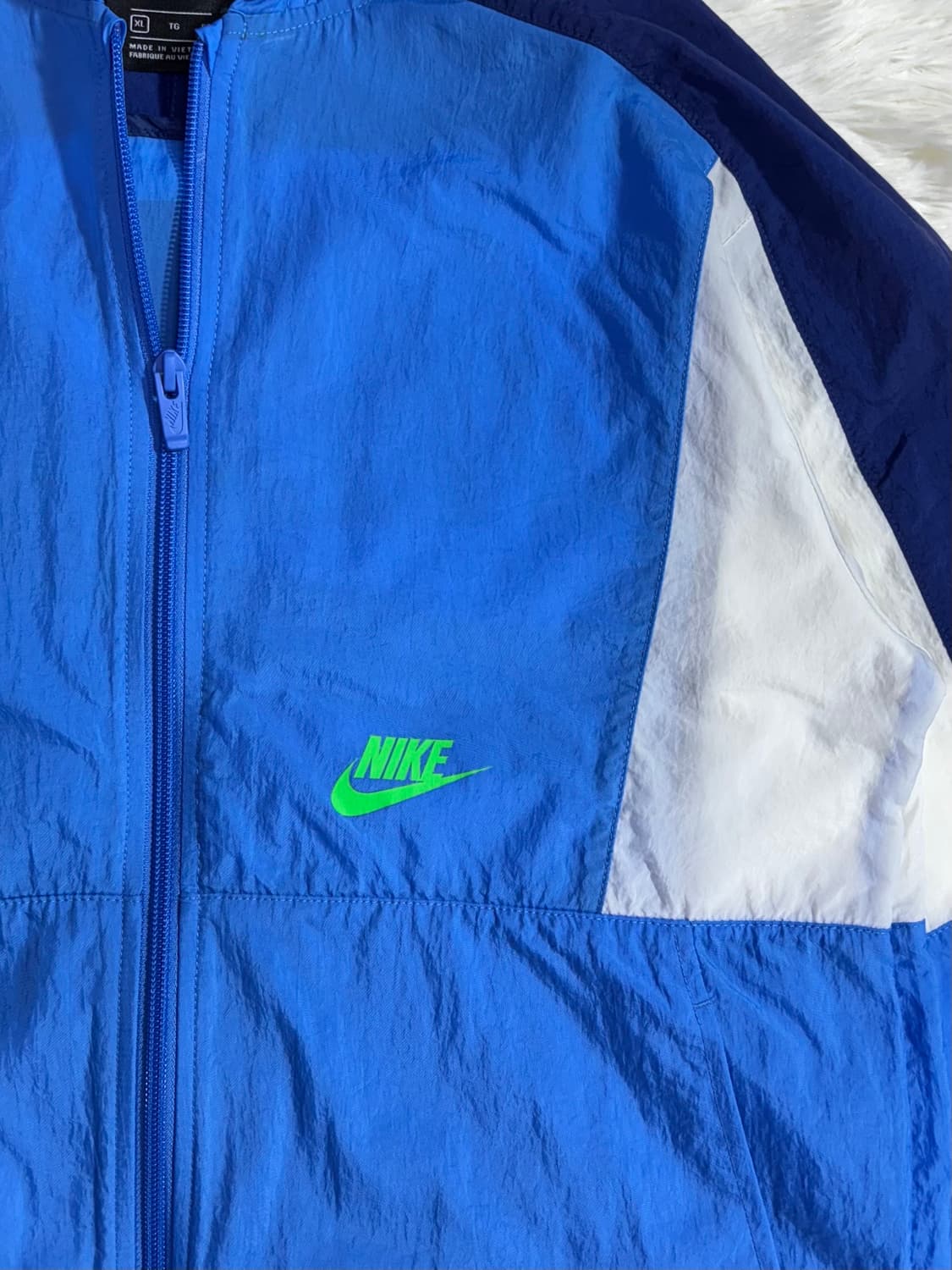 나이키 컬러블록 빅로고 스우시 바람막이  상품이미지7