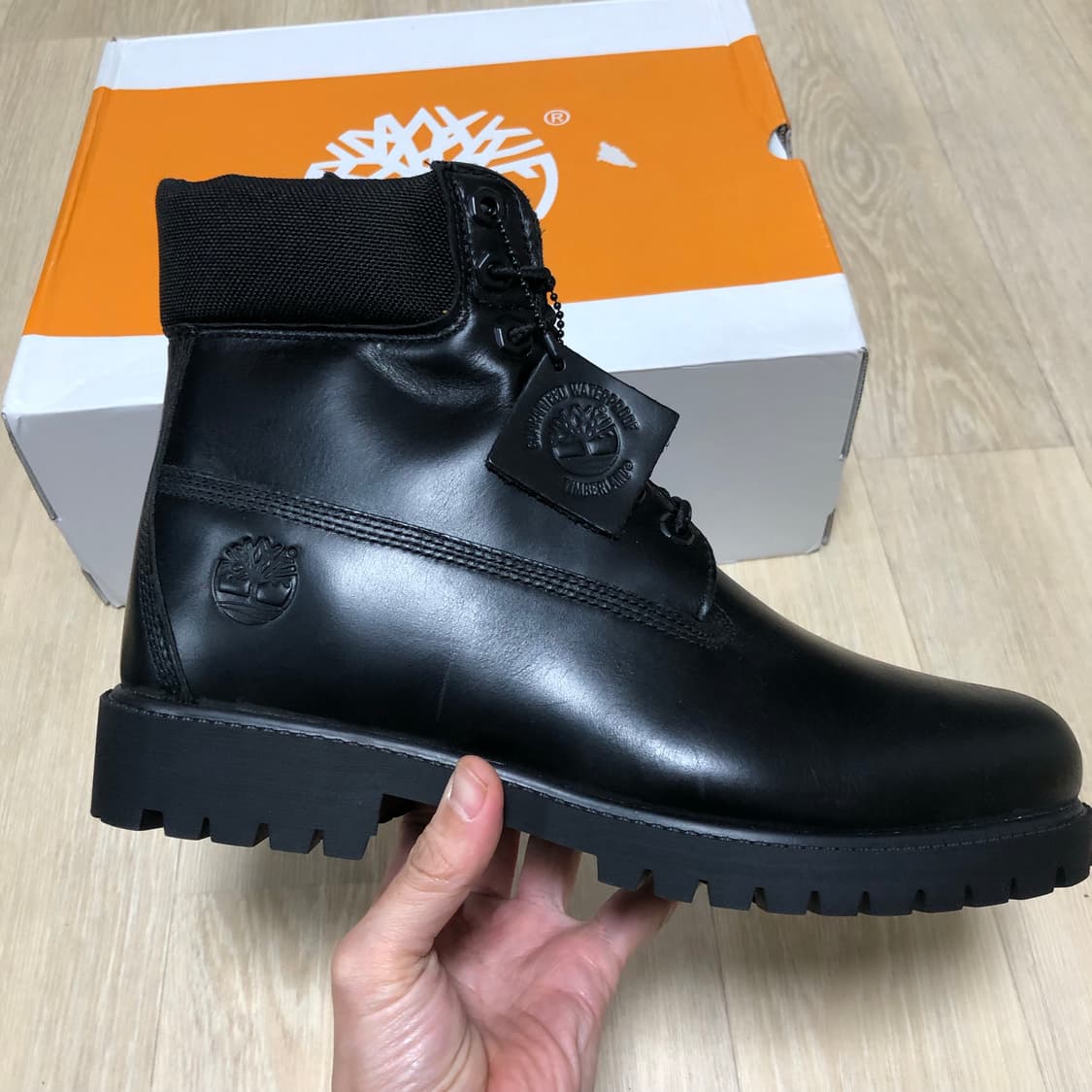 (270) 새상품 팀버랜드 6인치 헤리티지 프리미엄 부츠 풀그레인 레더  상품이미지7