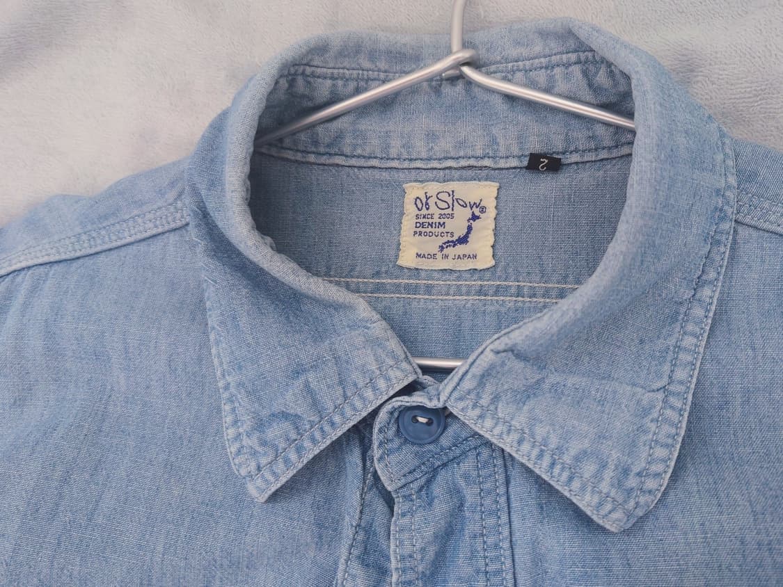 오어슬로우 샴브레이 셔츠 size2 상품이미지2