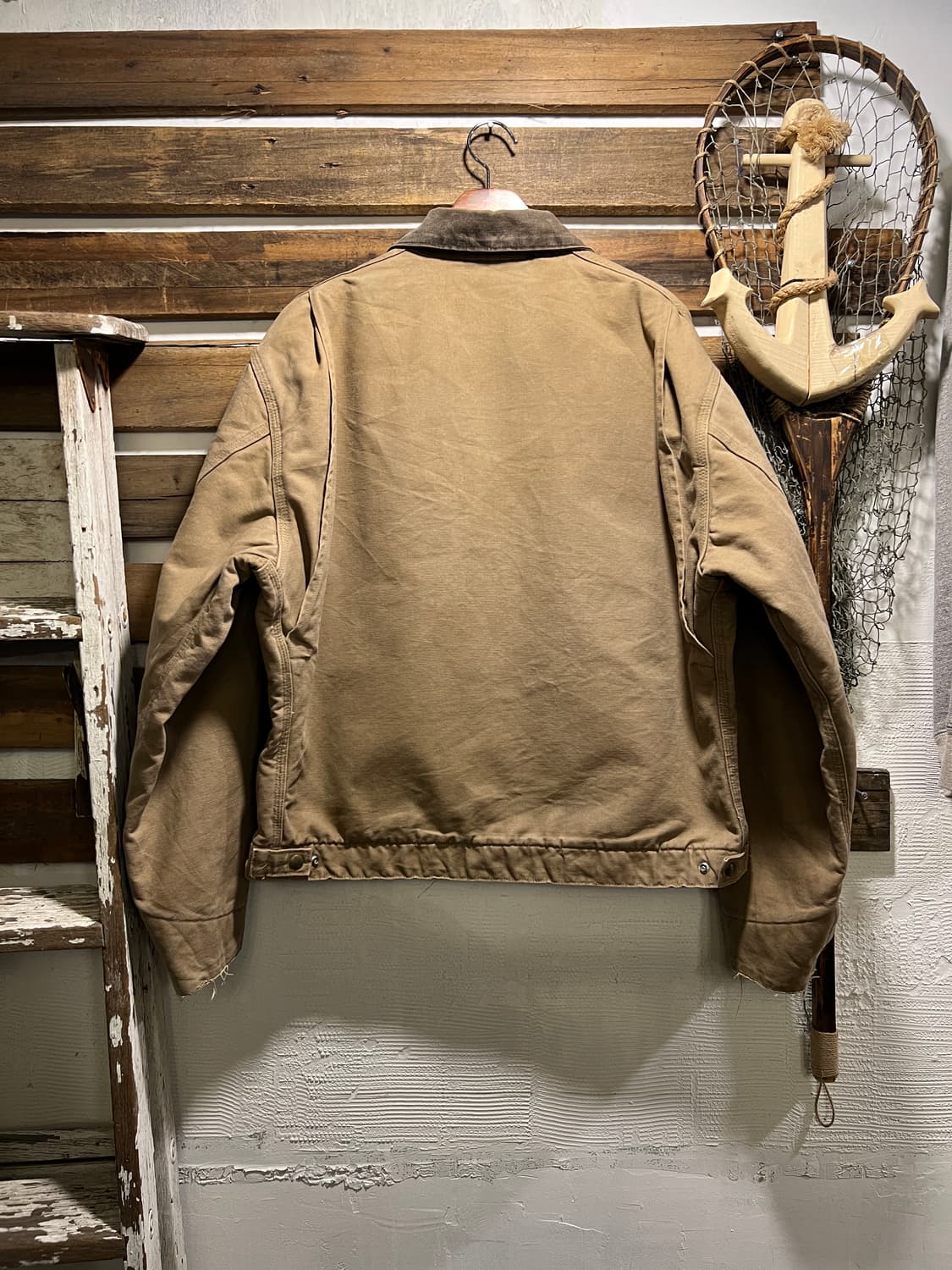 [XL]칼하트 USA Made J97 SDL 디트로이트 브라운 워크 자켓 상품이미지7