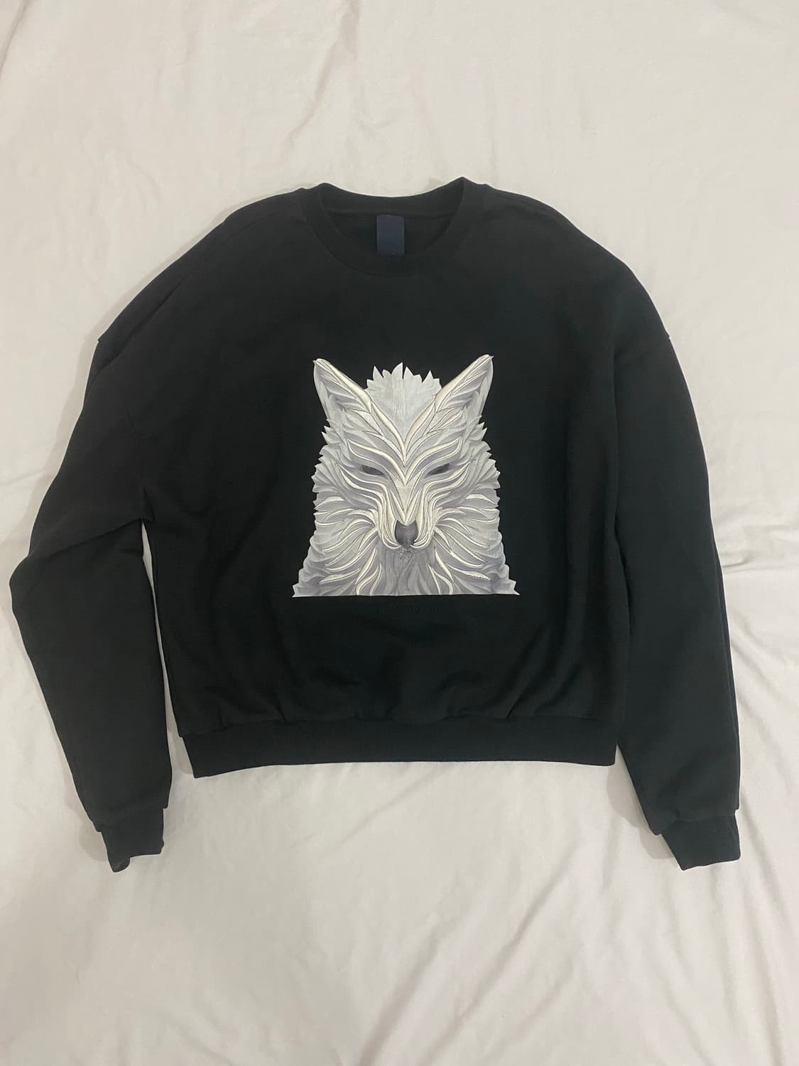 준지 늑대 울프 맨투맨 막심콜라보 매장판 상품이미지1