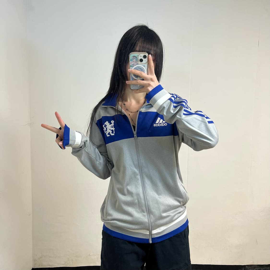Adidas grey Chelsea jersey 상품이미지2