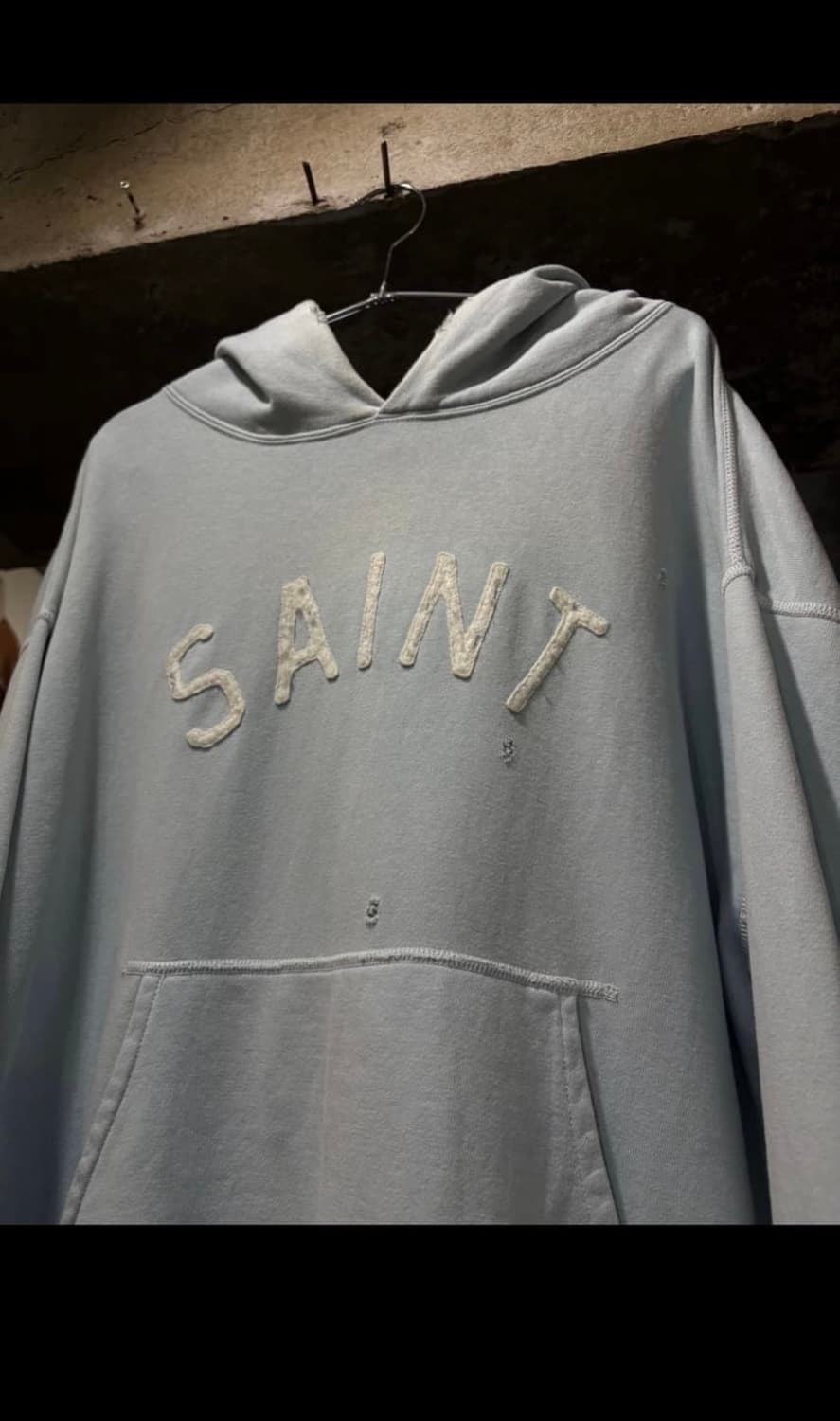 SAINT MICHAEL 세인트 미카엘 펠트 후드 XL 상품이미지1