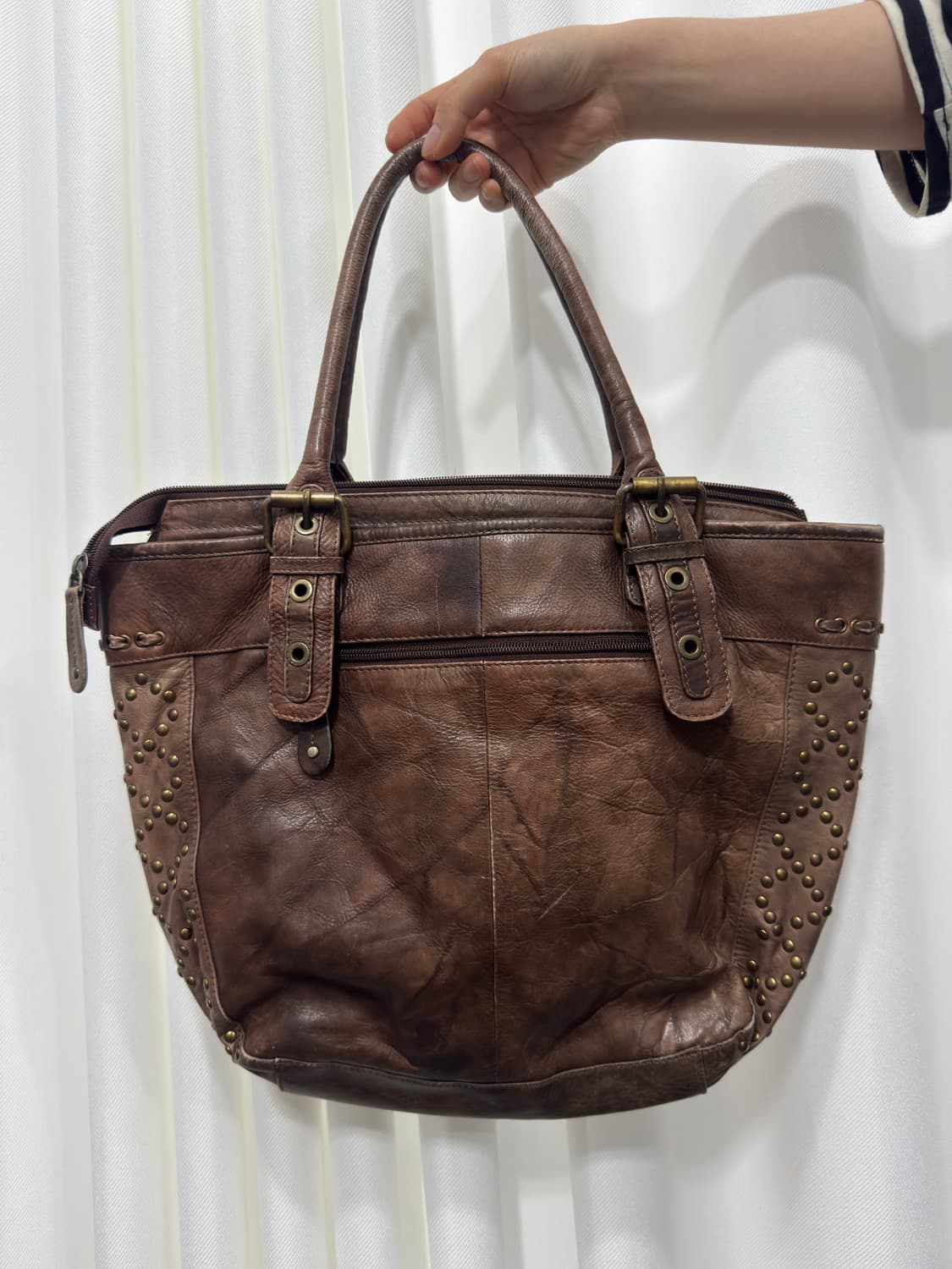 premiostud stud leather bag 상품이미지2