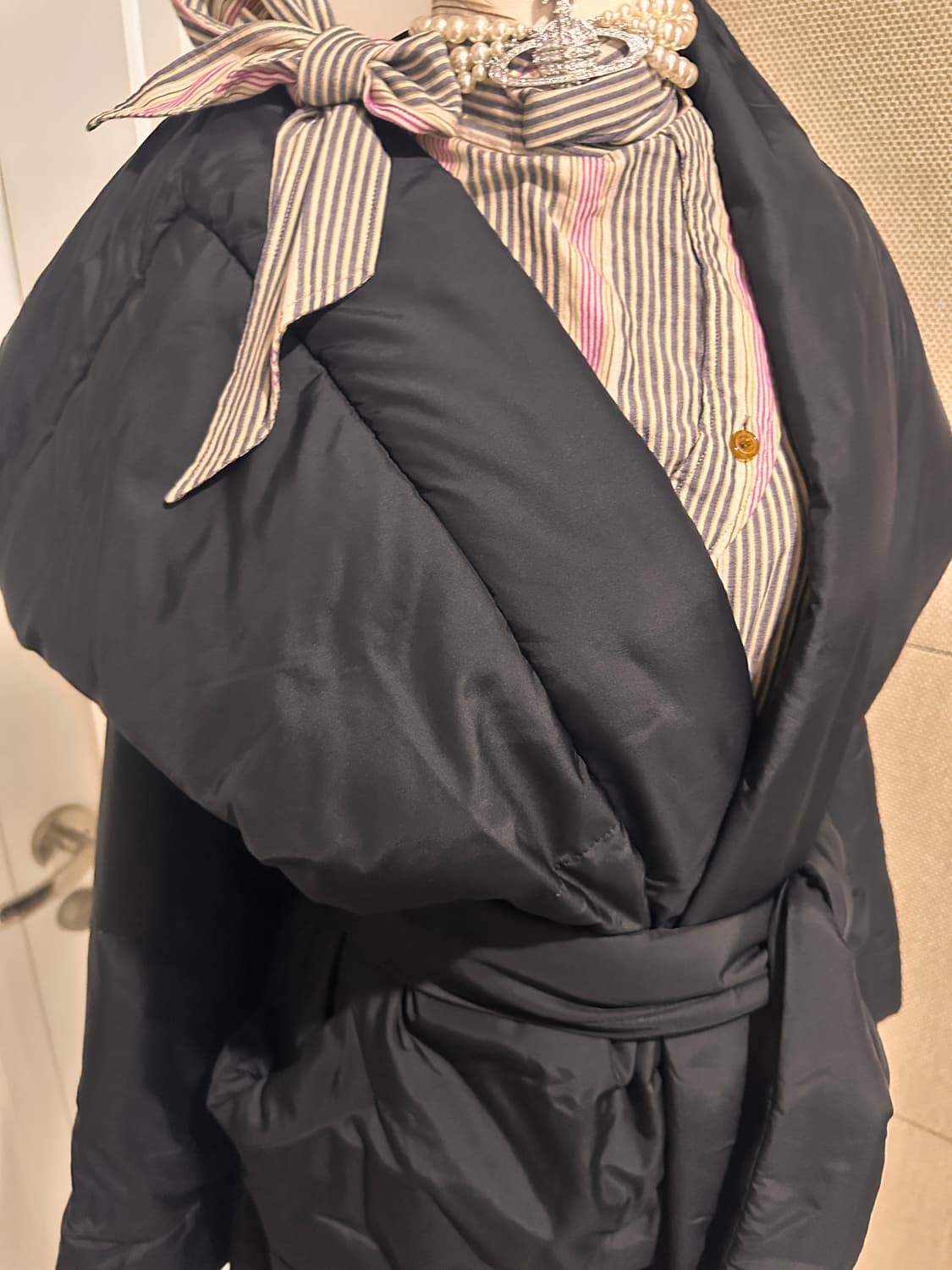 비비안웨스트우드 패딩 앵글로매니아 2버튼 상품이미지5