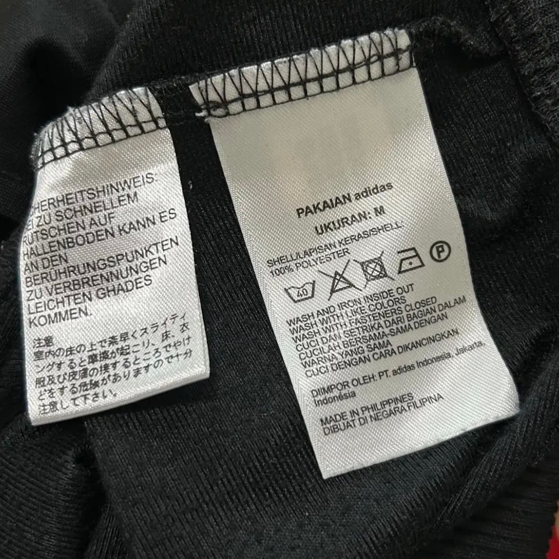(해외판)아디다스 블랙 파이어버드 져지(M) 상품이미지3