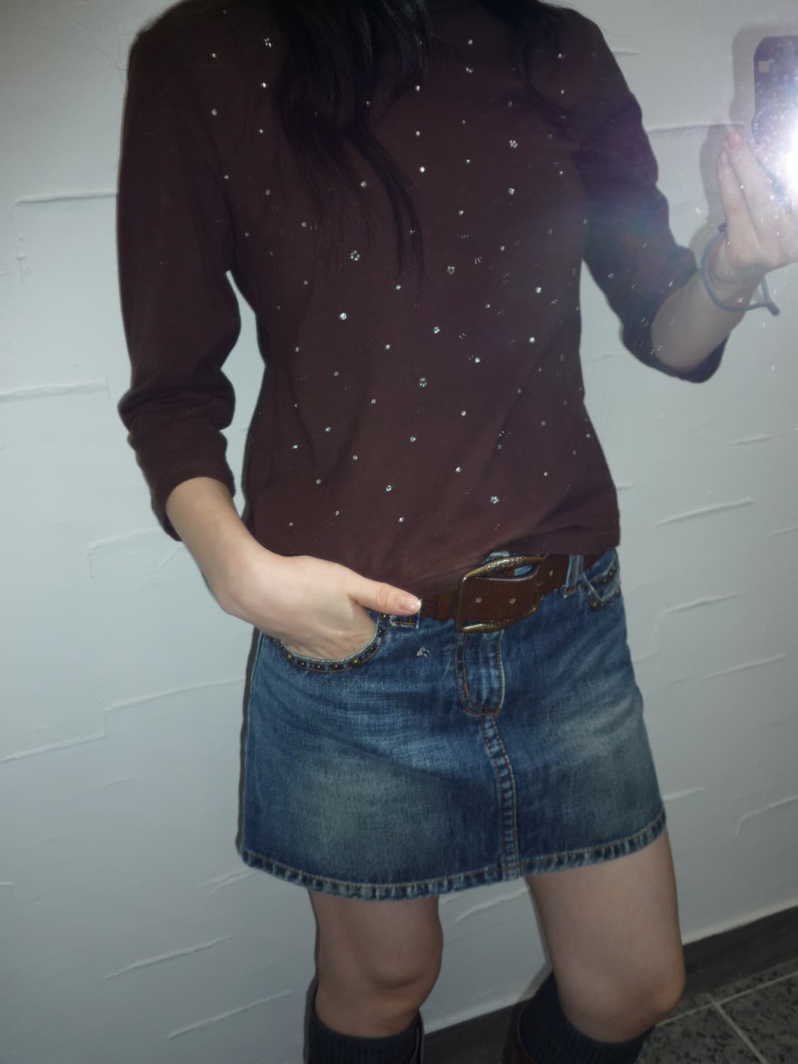 brown cubic t-shirts 상품이미지4