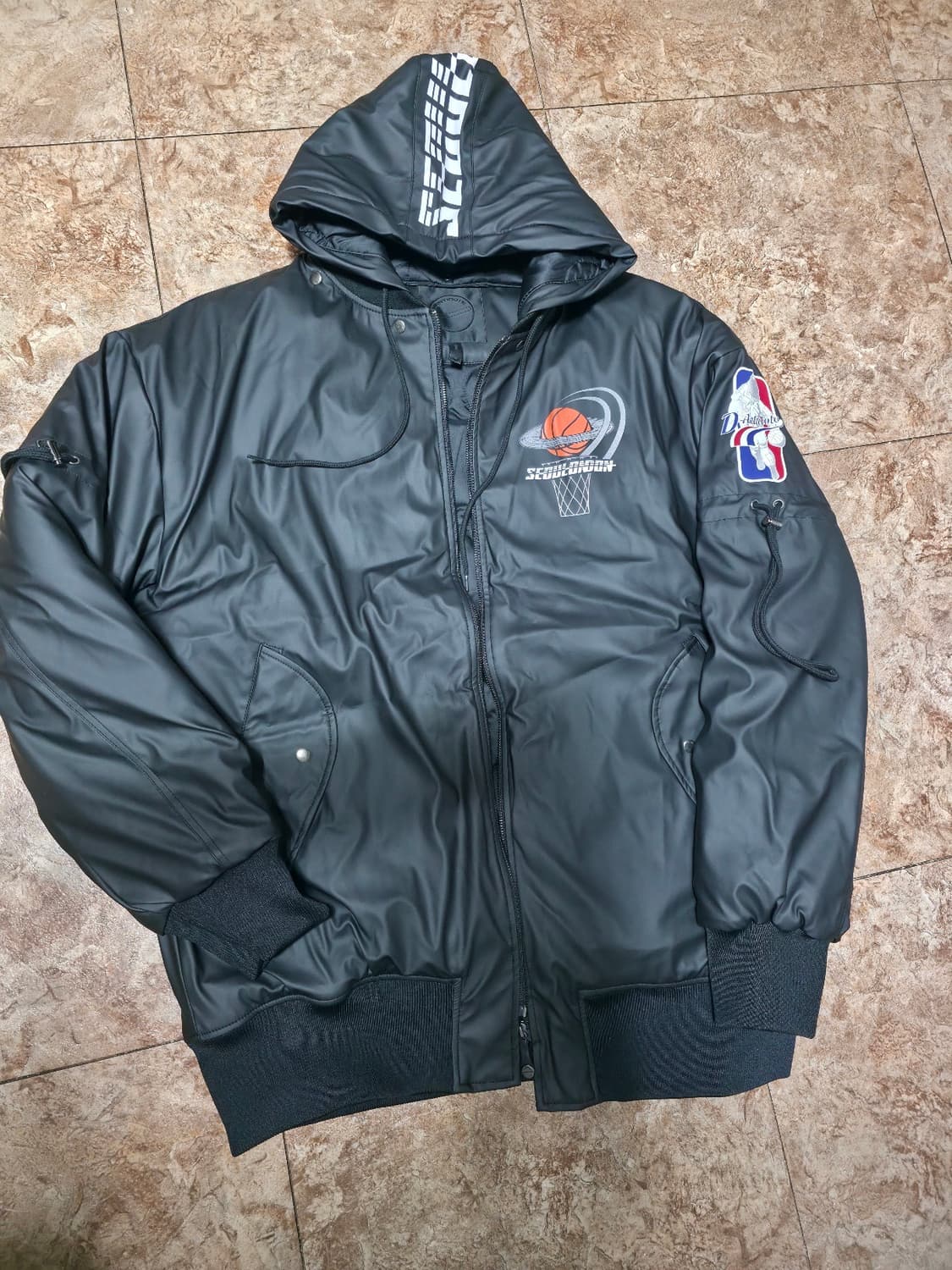 디엔티도트 SL BASKETBALL HOODY LONG JUMPER(L) 상품이미지2