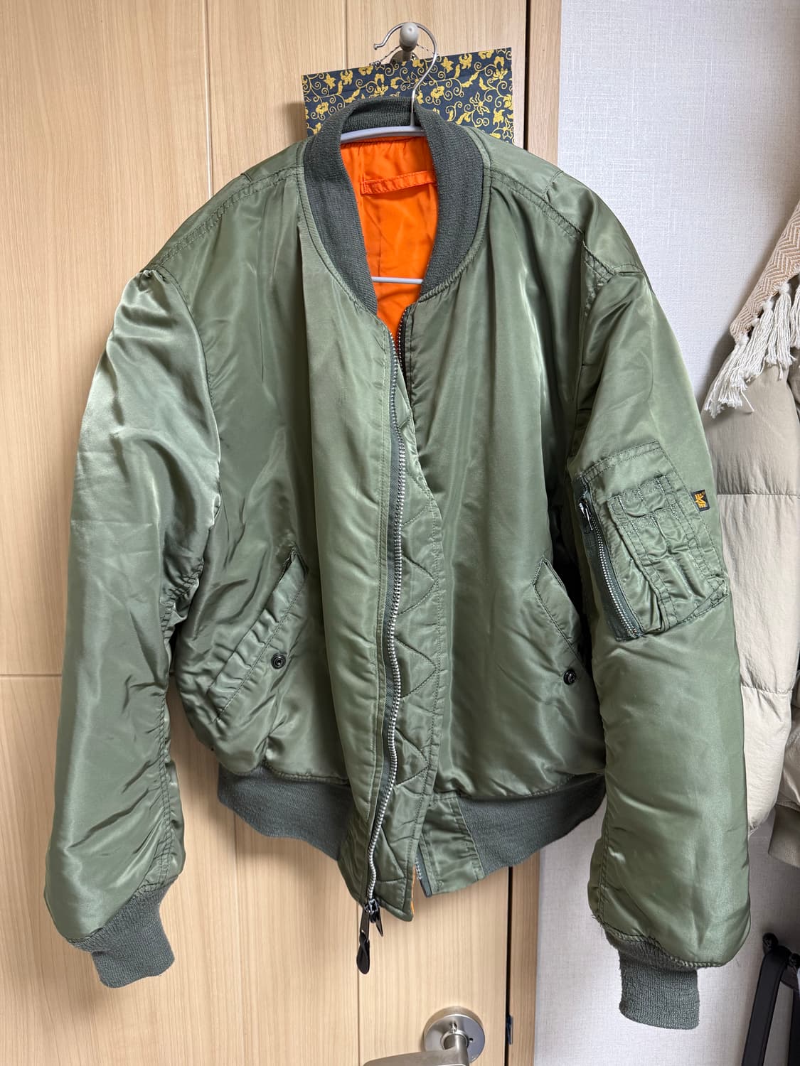 [XL] 알파인더스트리 MA-1(마원) usa제조 상품이미지1