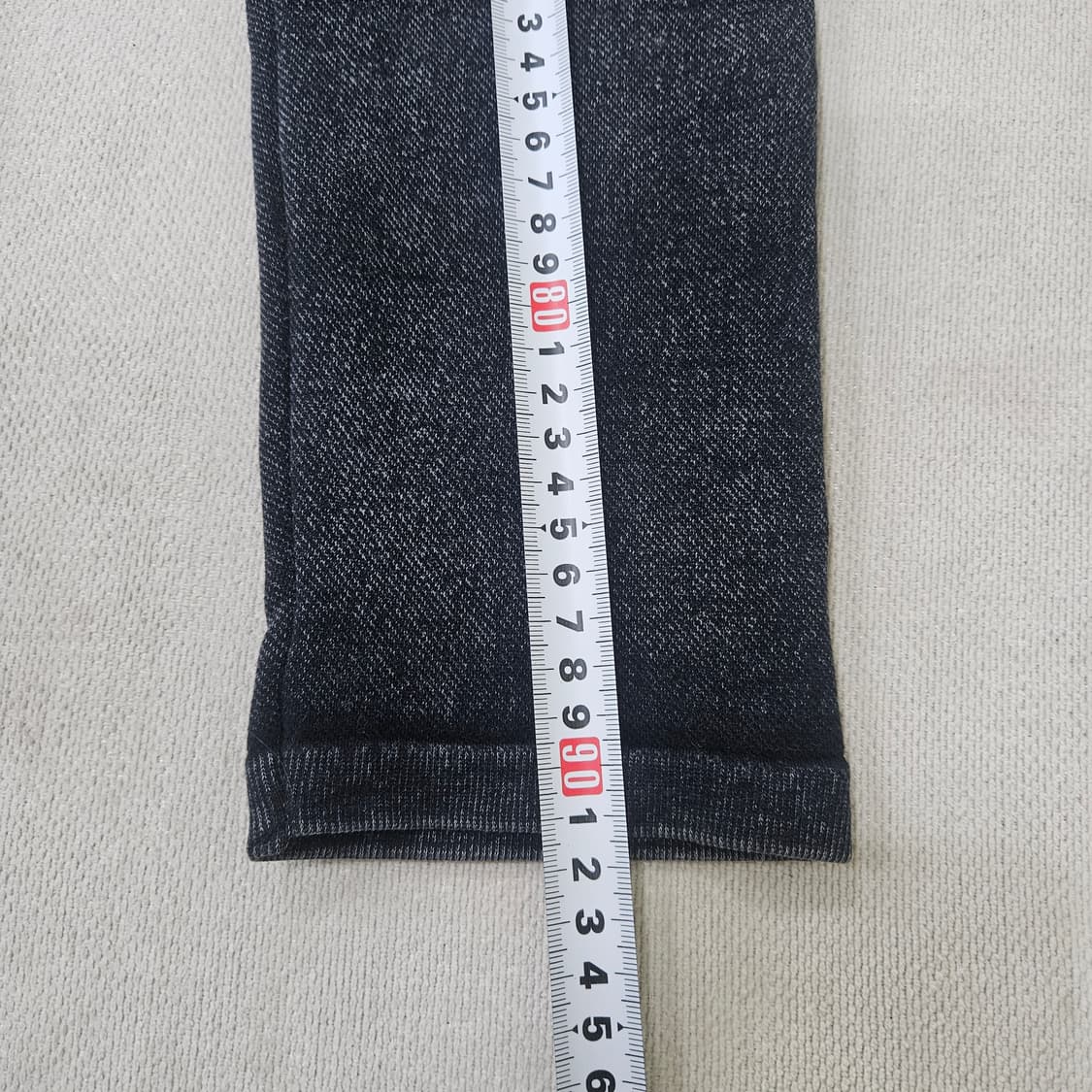 실측확인 빈티지 여성 기모 레깅스 0403Y 상품이미지7