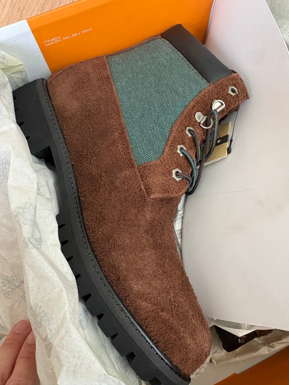 팀버랜드 x 디스이즈네버댓 6인치 부츠 브라운(275) 상품이미지5