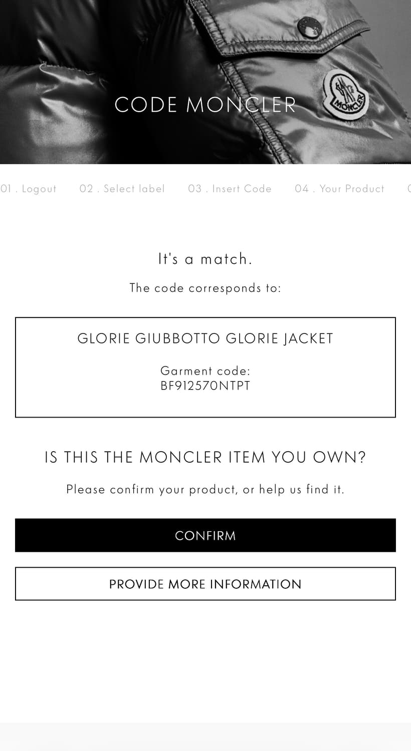 55/ 몽클레어 GLORIE 구스 하이브리드 패딩 상품이미지2