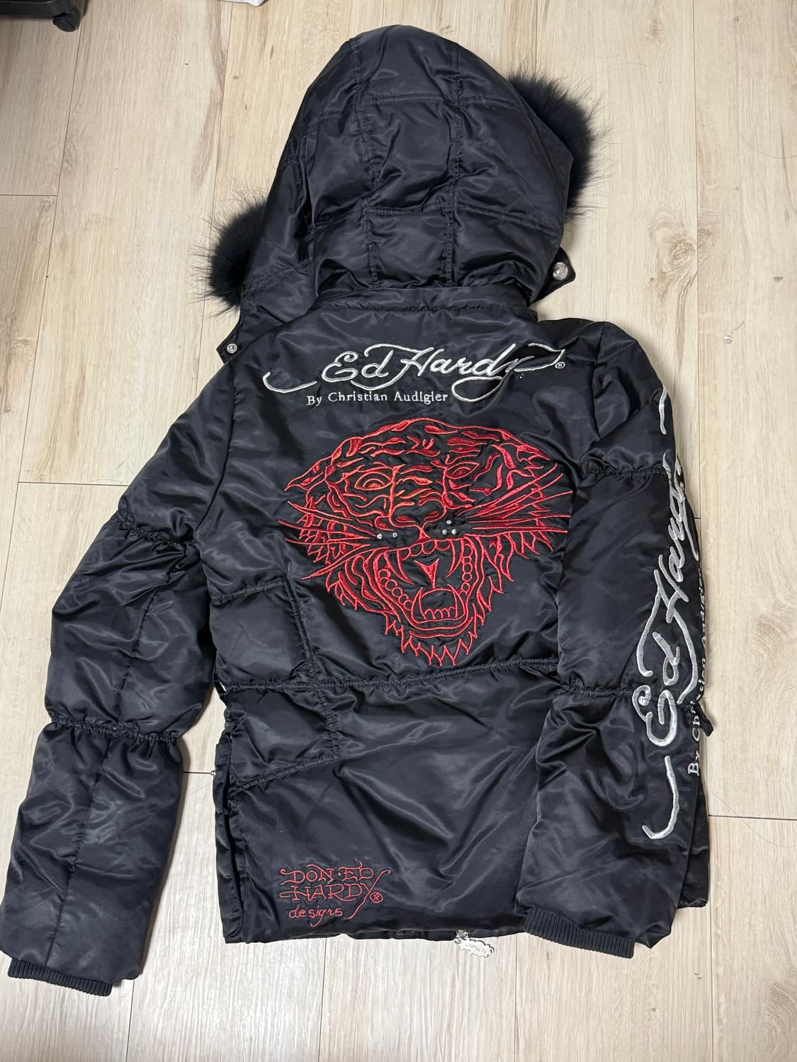 대장) Ed Hardy 에드하디 패딩 점퍼 상품이미지3