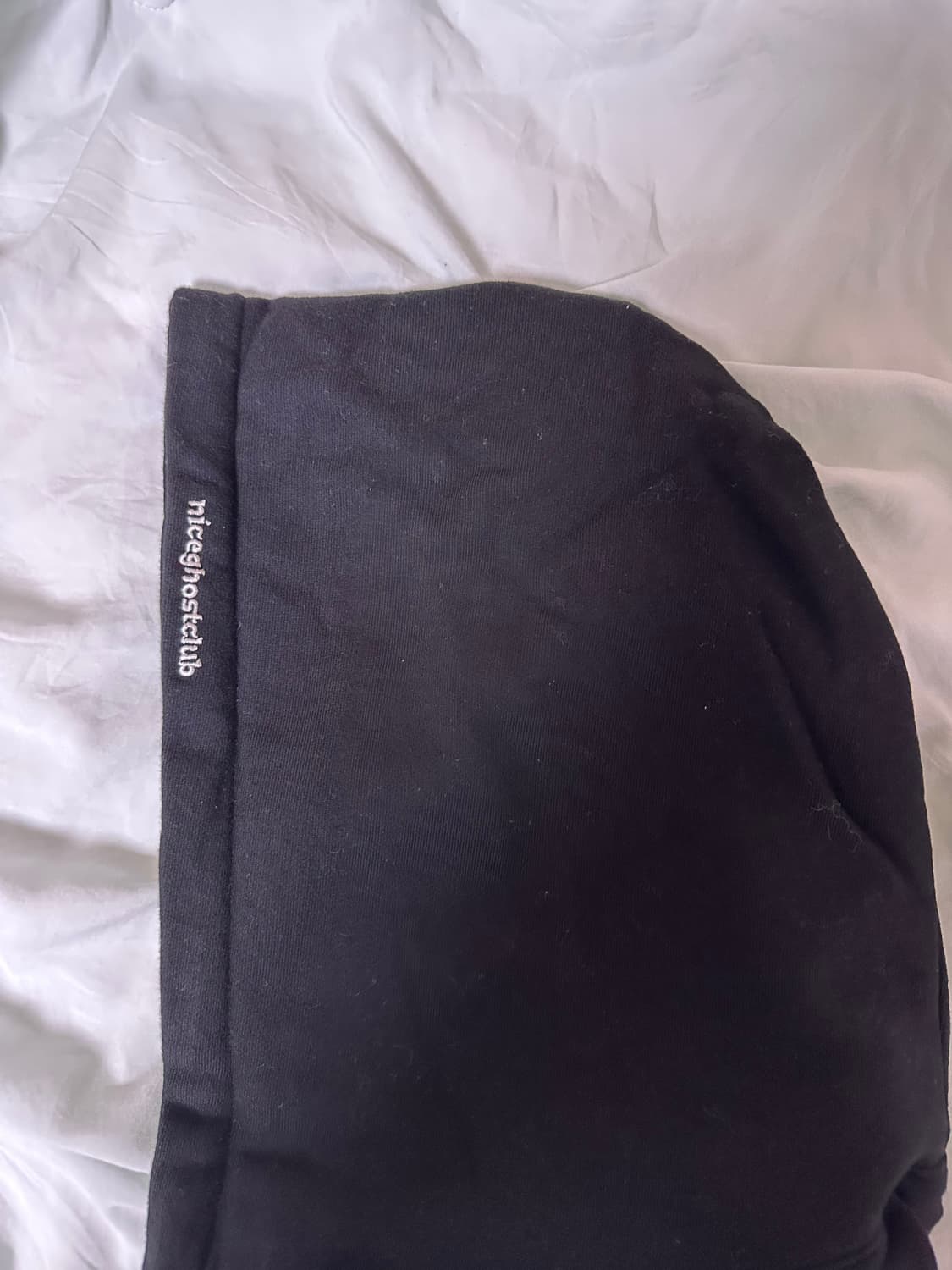 나이스고스트클럽 후드 블랙 M 상품이미지5