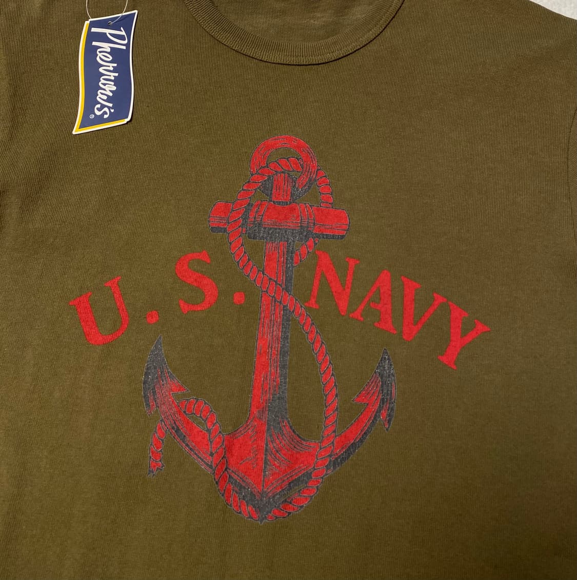 (L) 페로우즈 싱글스티치 USN 티셔츠 상품이미지3