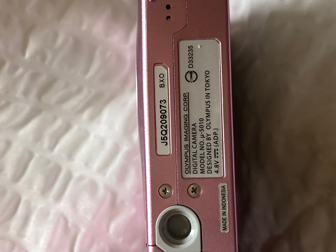 올림푸스 뮤5010 핑크 (olympus mju5010) 상품이미지2