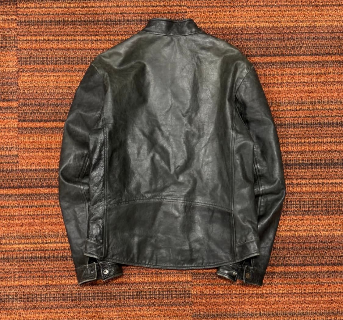 00‘s 캘빈클라인 가죽 라이더 자켓 상품이미지3