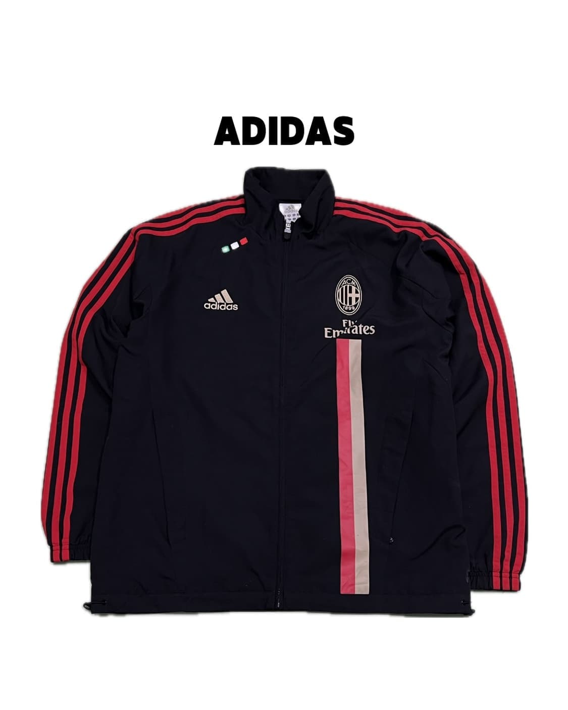 (100) 아디다스 올드스쿨 AC밀란 바람막이 상품이미지1
