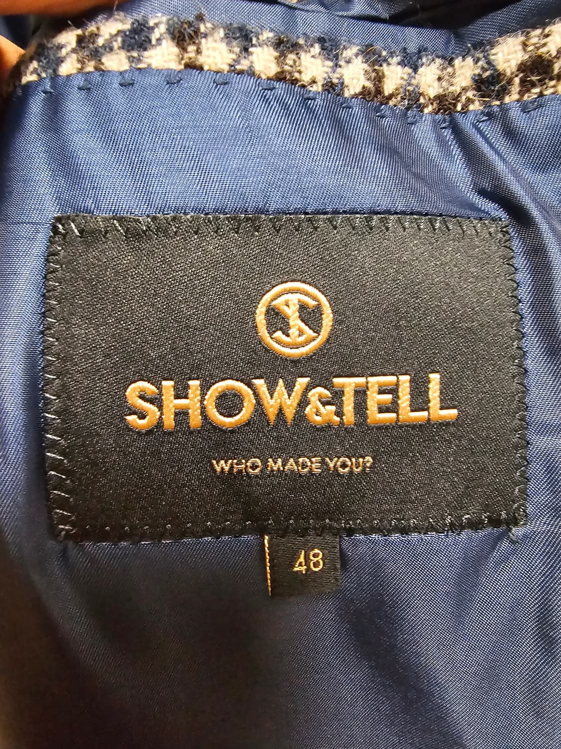 쇼앤텔 자켓 울 48 상품이미지8