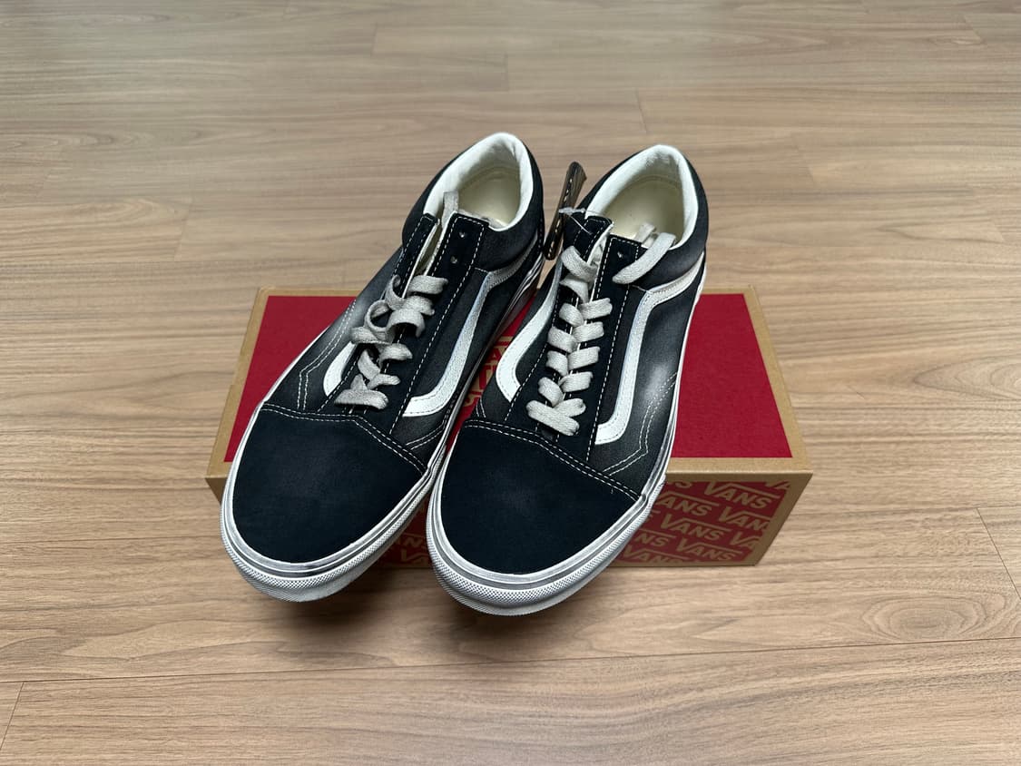 반스 올드스쿨 웨이브 워시드 빈티지 워싱 블랙 280 상품이미지4
