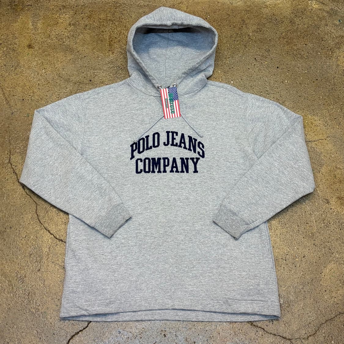 90s 미국 빈티지 폴로랄프로렌 폴로진후드티 후드집업 상품이미지1