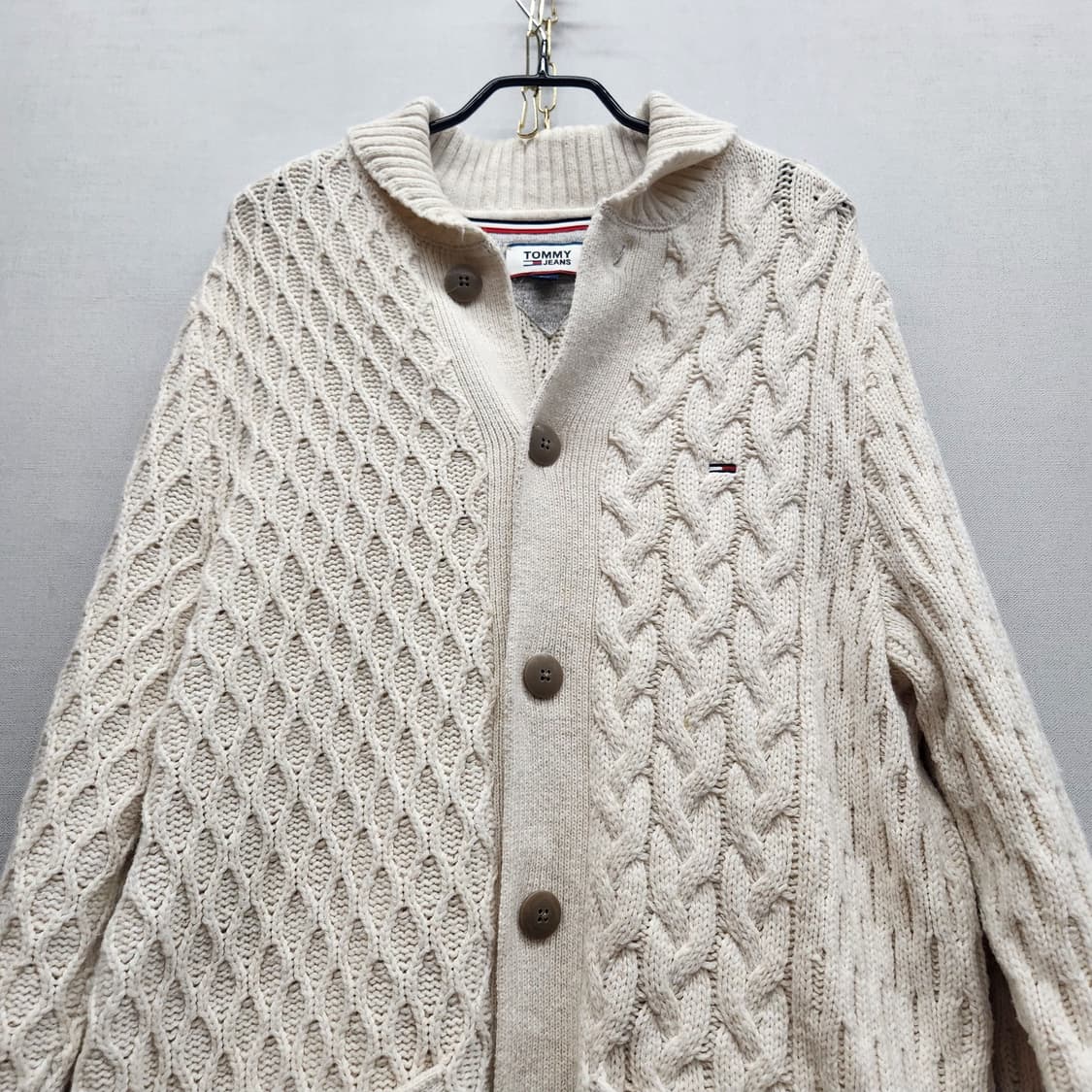 타미진스 케이블 니트 가디건 L(L) 상품이미지2