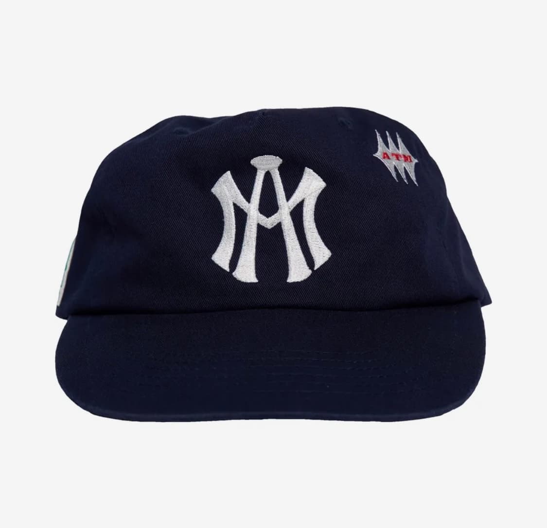 Aftermath 애프터매스 atm 로고 볼캡 네이비 상품이미지1