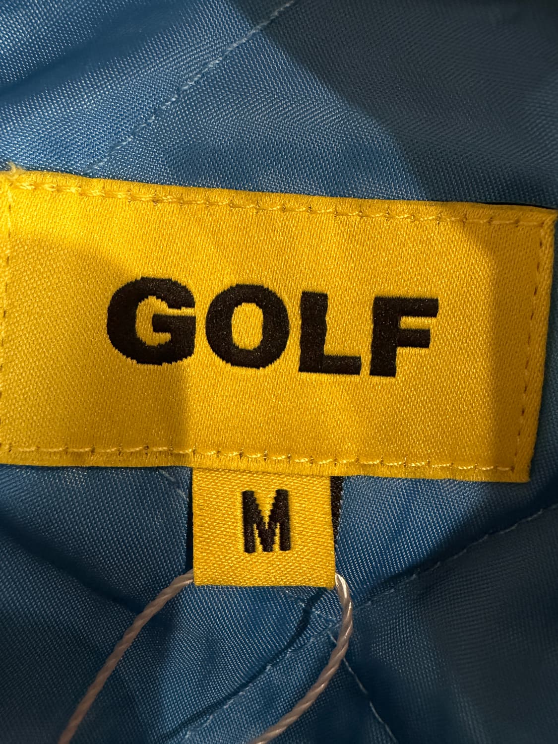 23FW 골프왕 콘트라스트 스티치 워크 자켓 상품이미지5