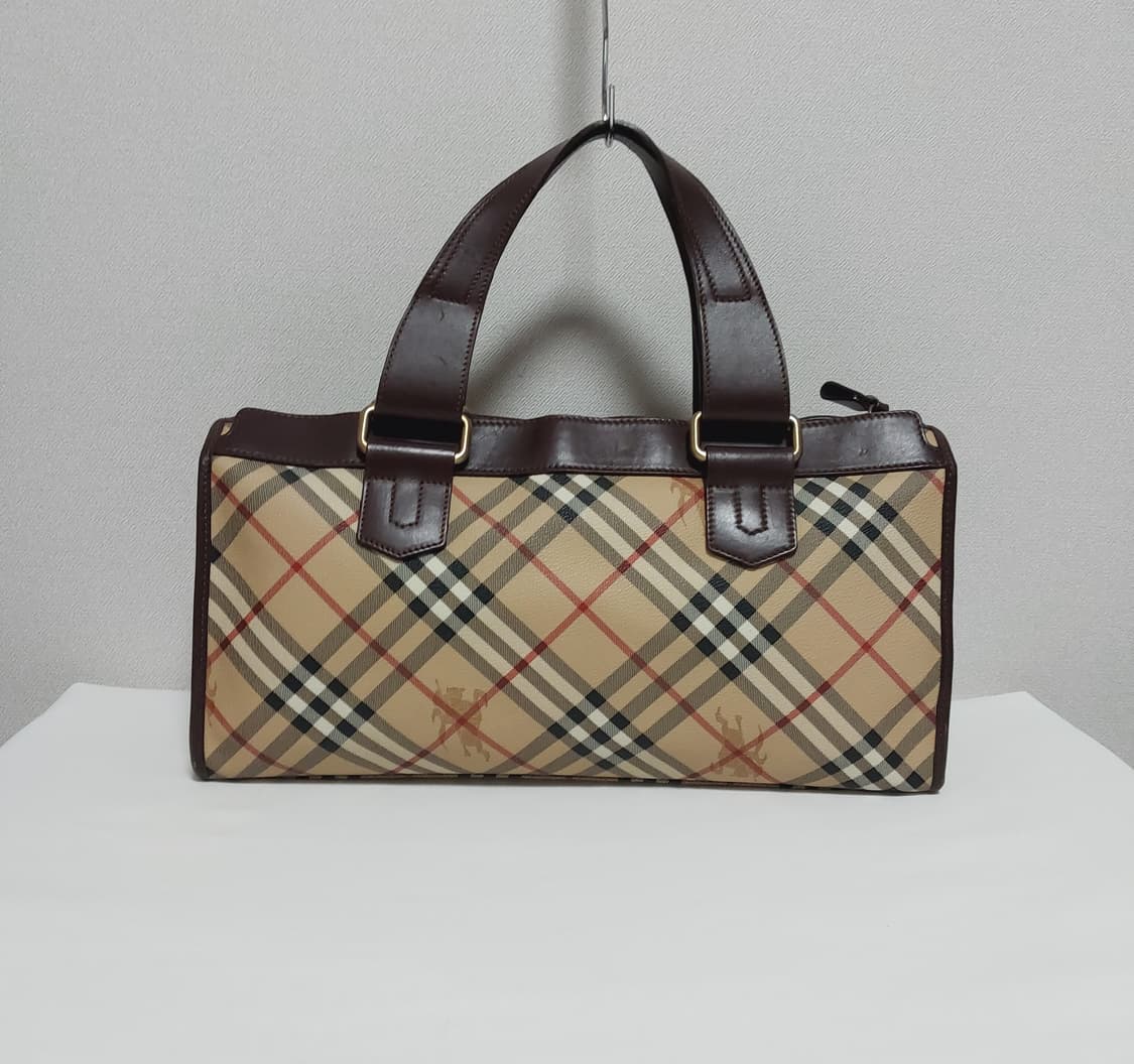 버버리 런던 헤이마켓 체크 포켓 토트백 (정품) 상품이미지7