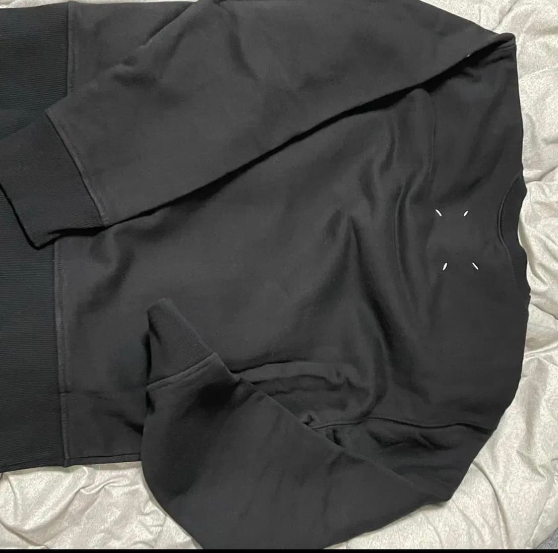 (S) 메종 마르지엘라 백 스티치 로고 맨투맨 상품이미지2