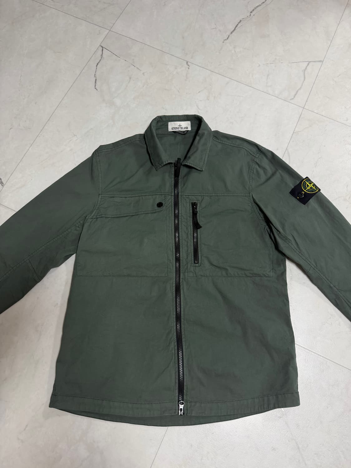 스톤아일랜드 수피마 오버셔츠 M (새상품급) 상품이미지1