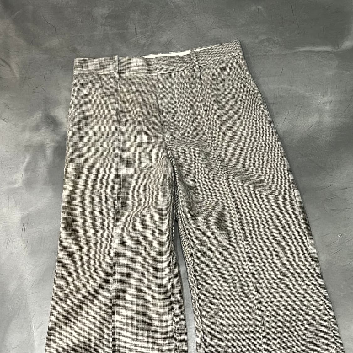  IRENE 버튼디테일 체크 슬랙스 y14678 상품이미지3