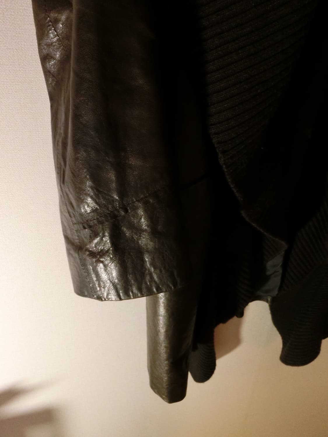 빈티지 램스킨 레더코트 상품이미지3