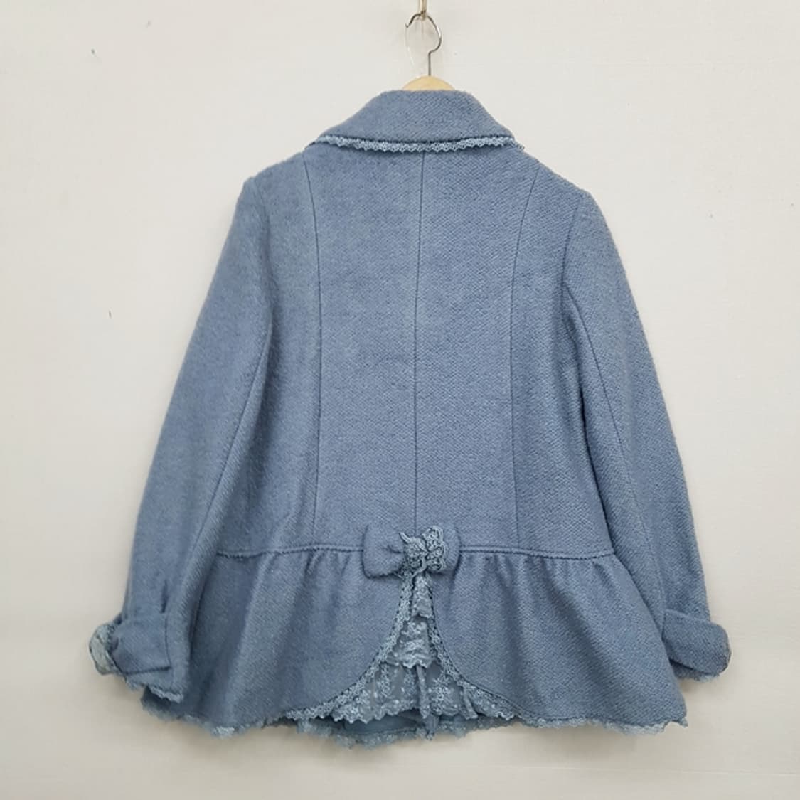 axes femme 울 믹스 하프코트 상품이미지4