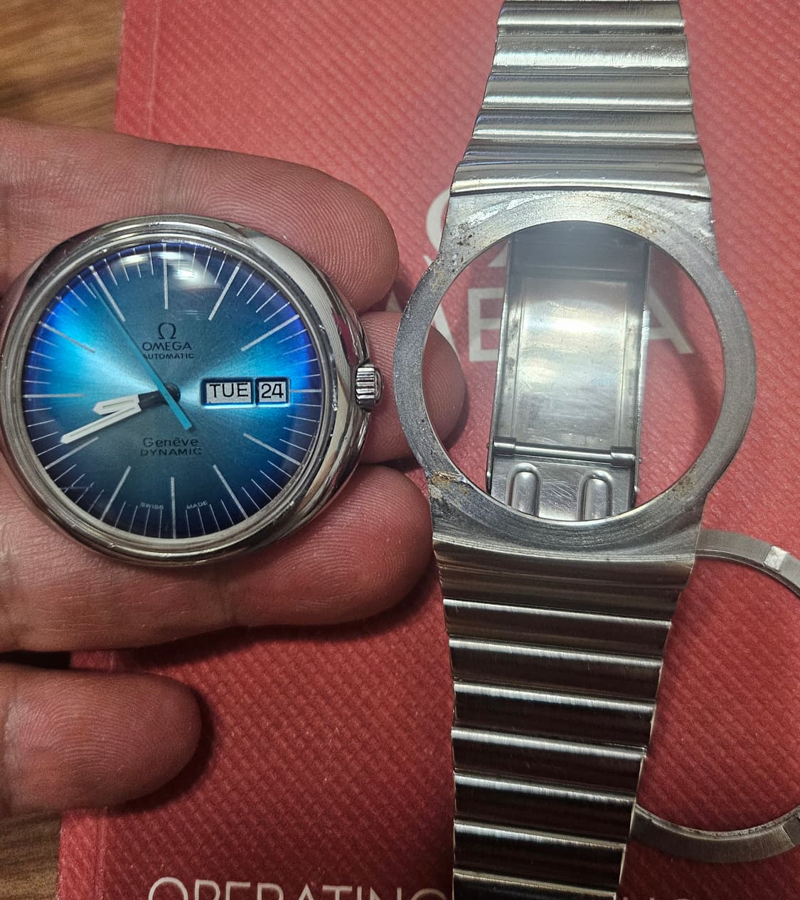 오메가 제네브 다이나믹시계 상품이미지6