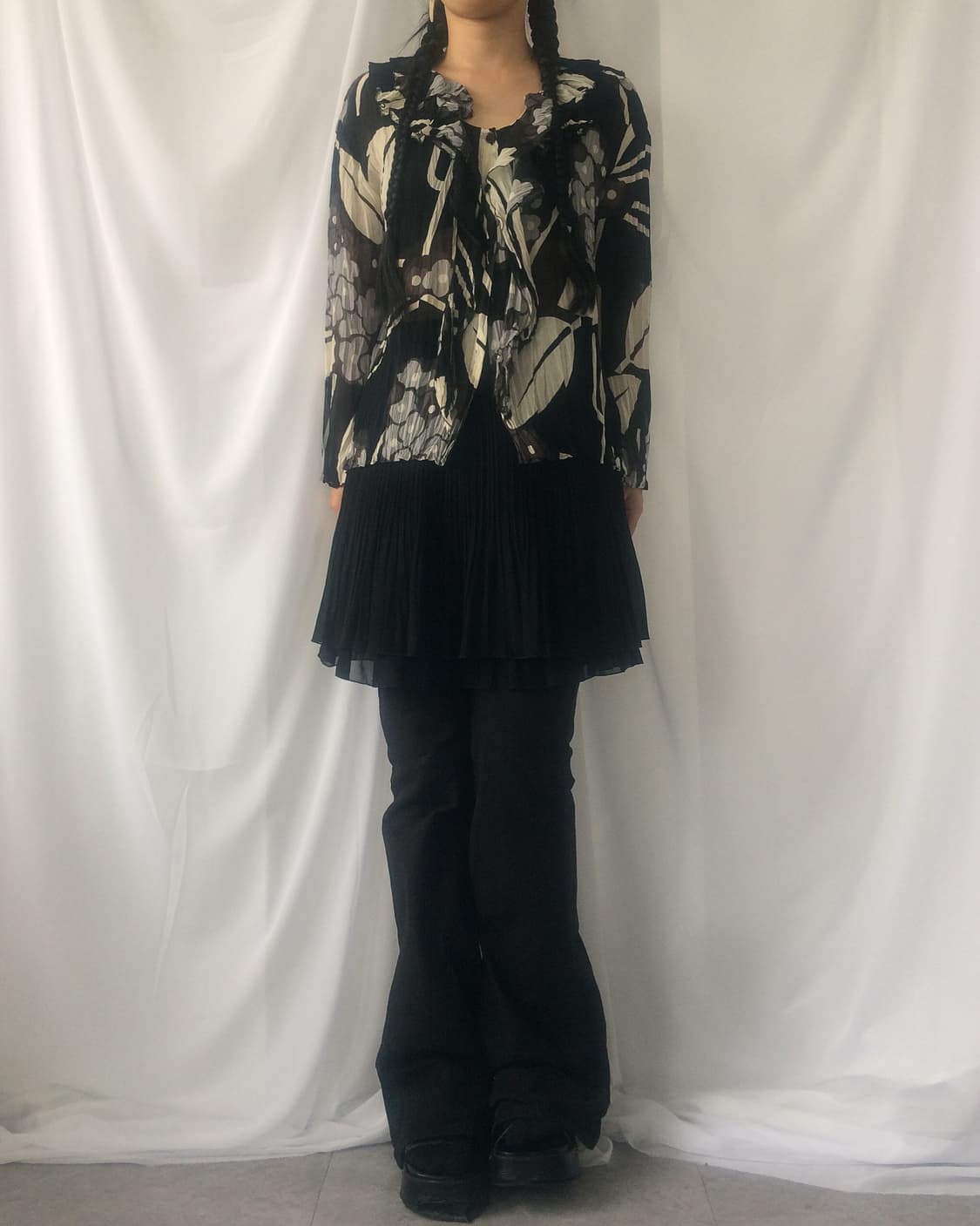 Pleats mini skirt 상품이미지4