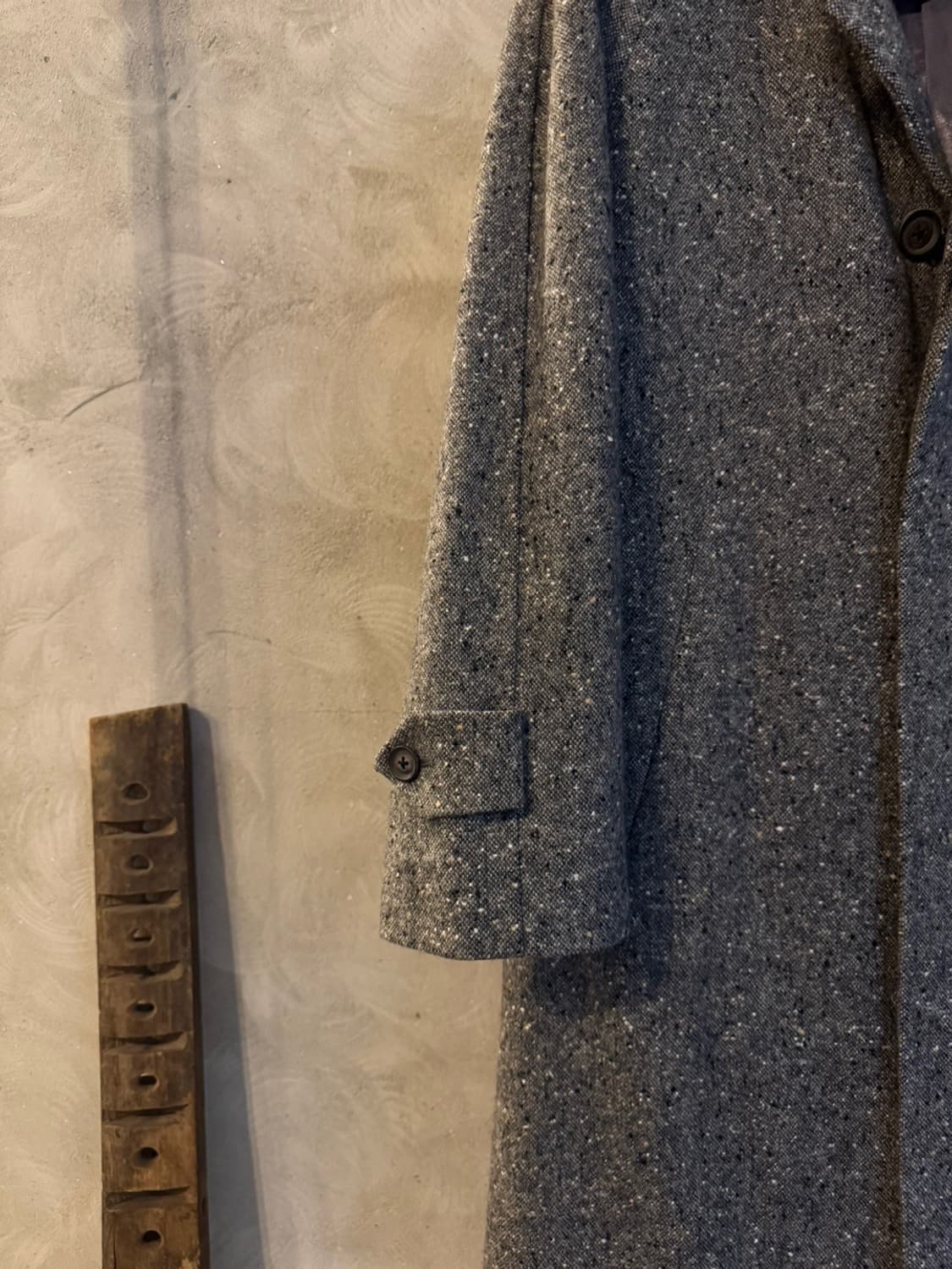 DAKS 닥스 트위드 래글런 코트 100~105 상품이미지5