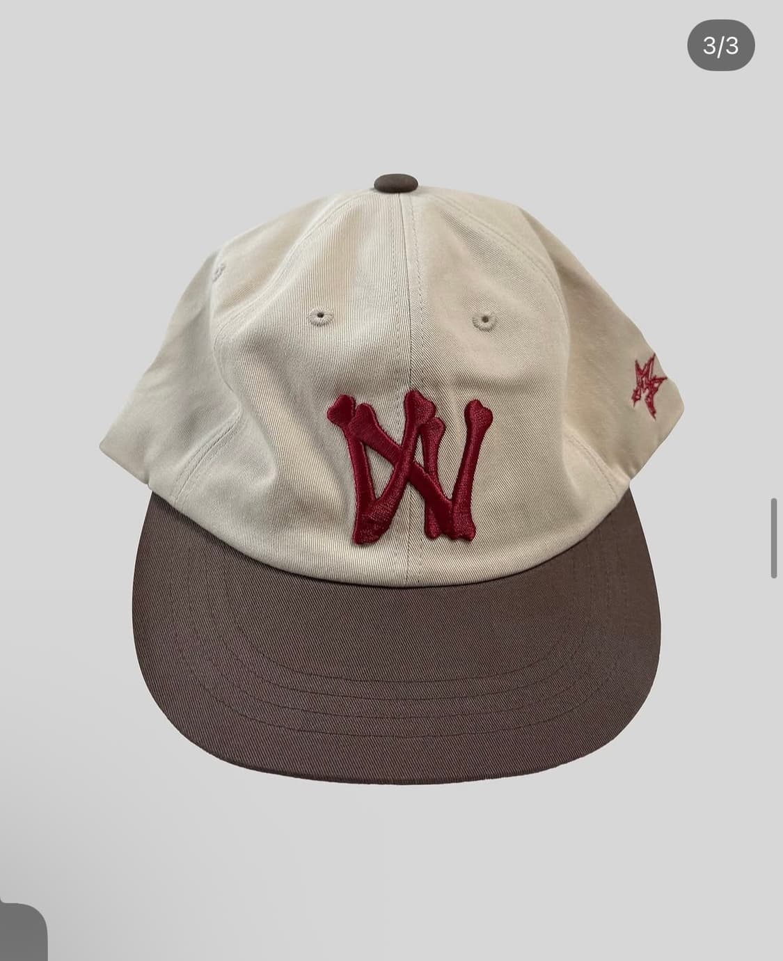 아오이로 6 패널 본 캡 상품이미지1