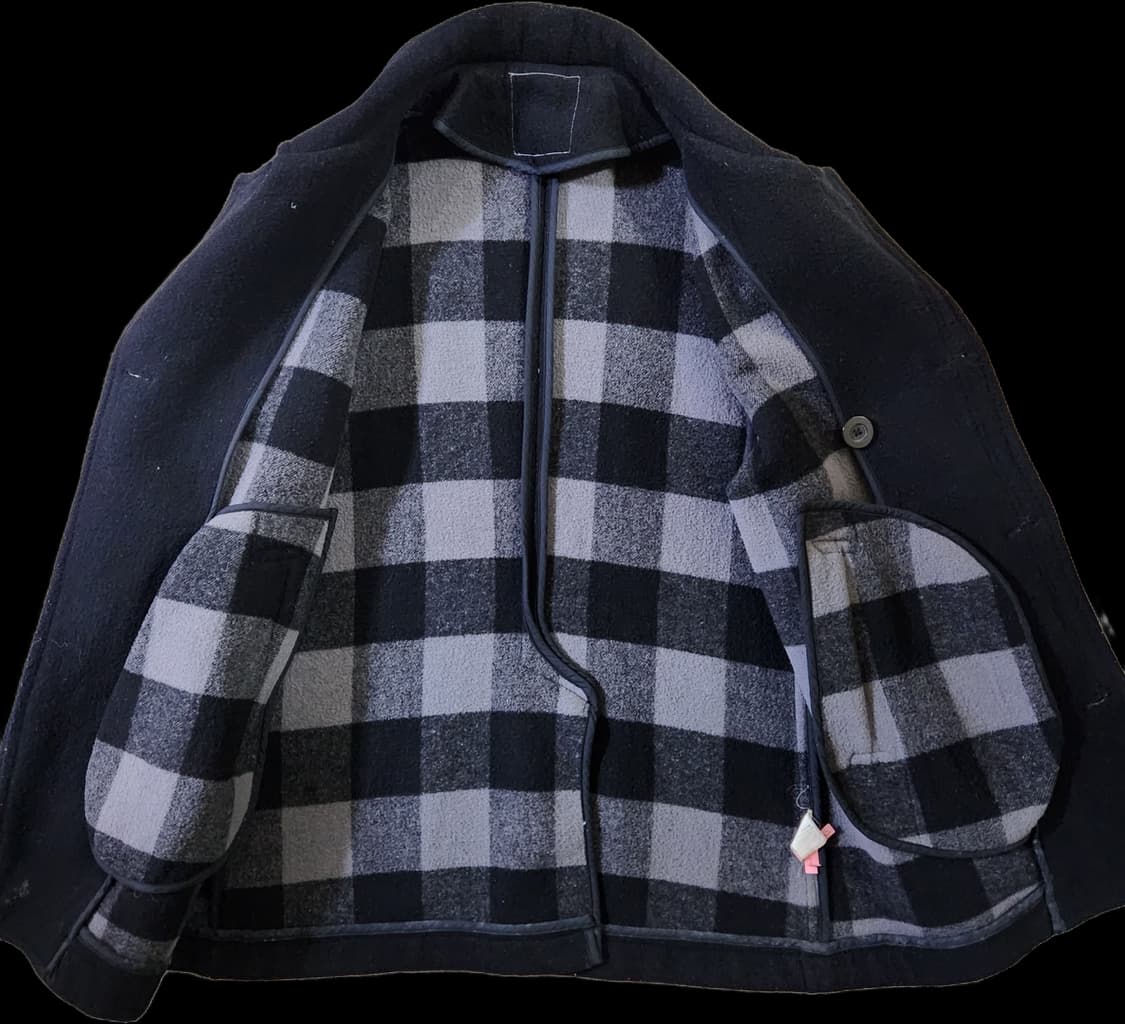 빈티지 컷오프 피코트 100사이즈 상품이미지2