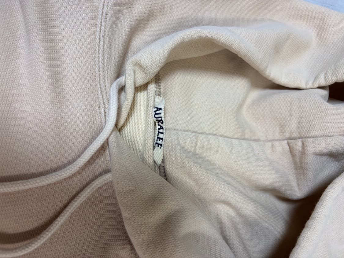 오라리 슈퍼 소프트 헤비 스웻 후드 5사이즈 상품이미지4