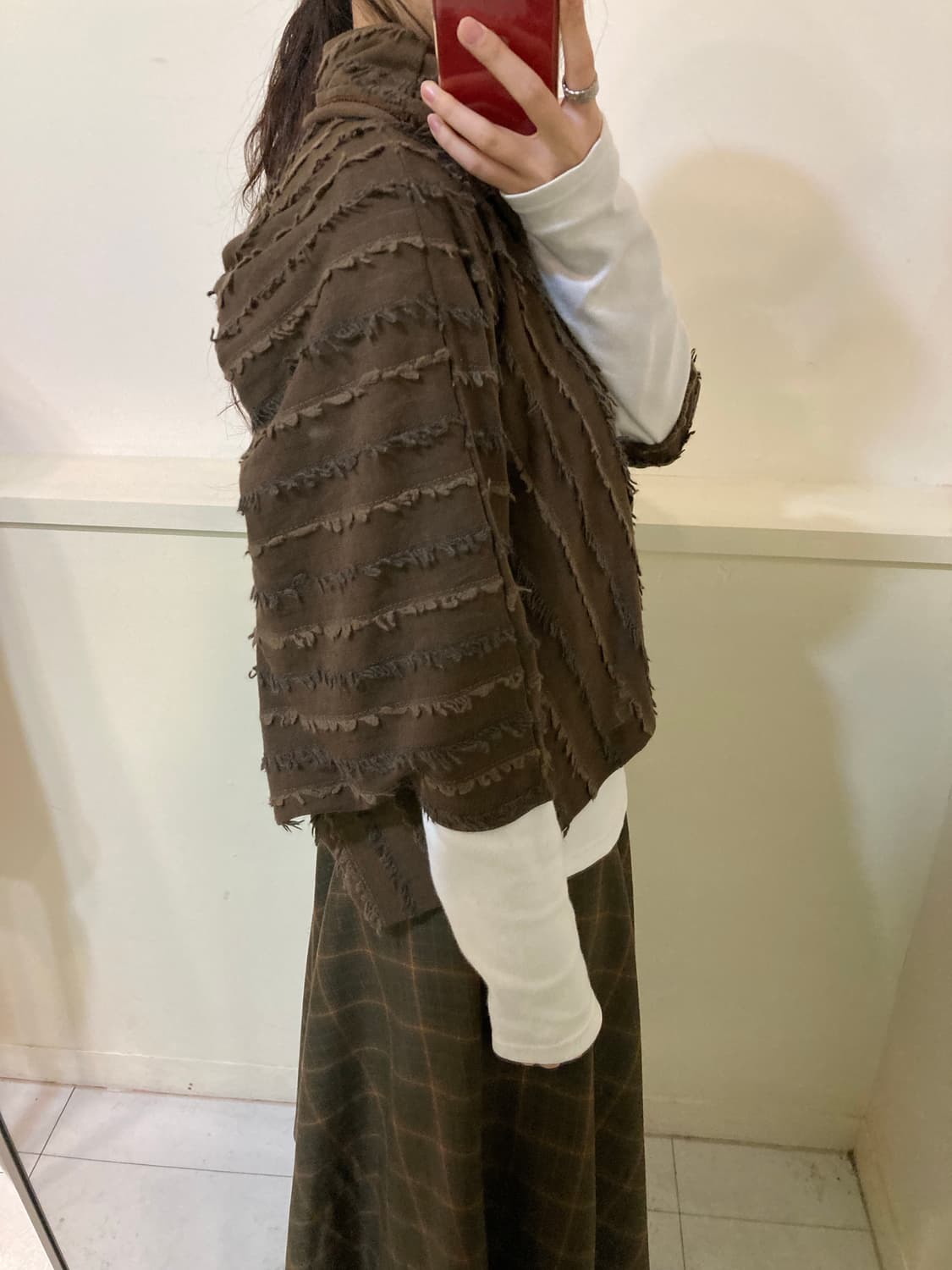 빈티지 에스닉 보헤미안 판초 상품이미지10