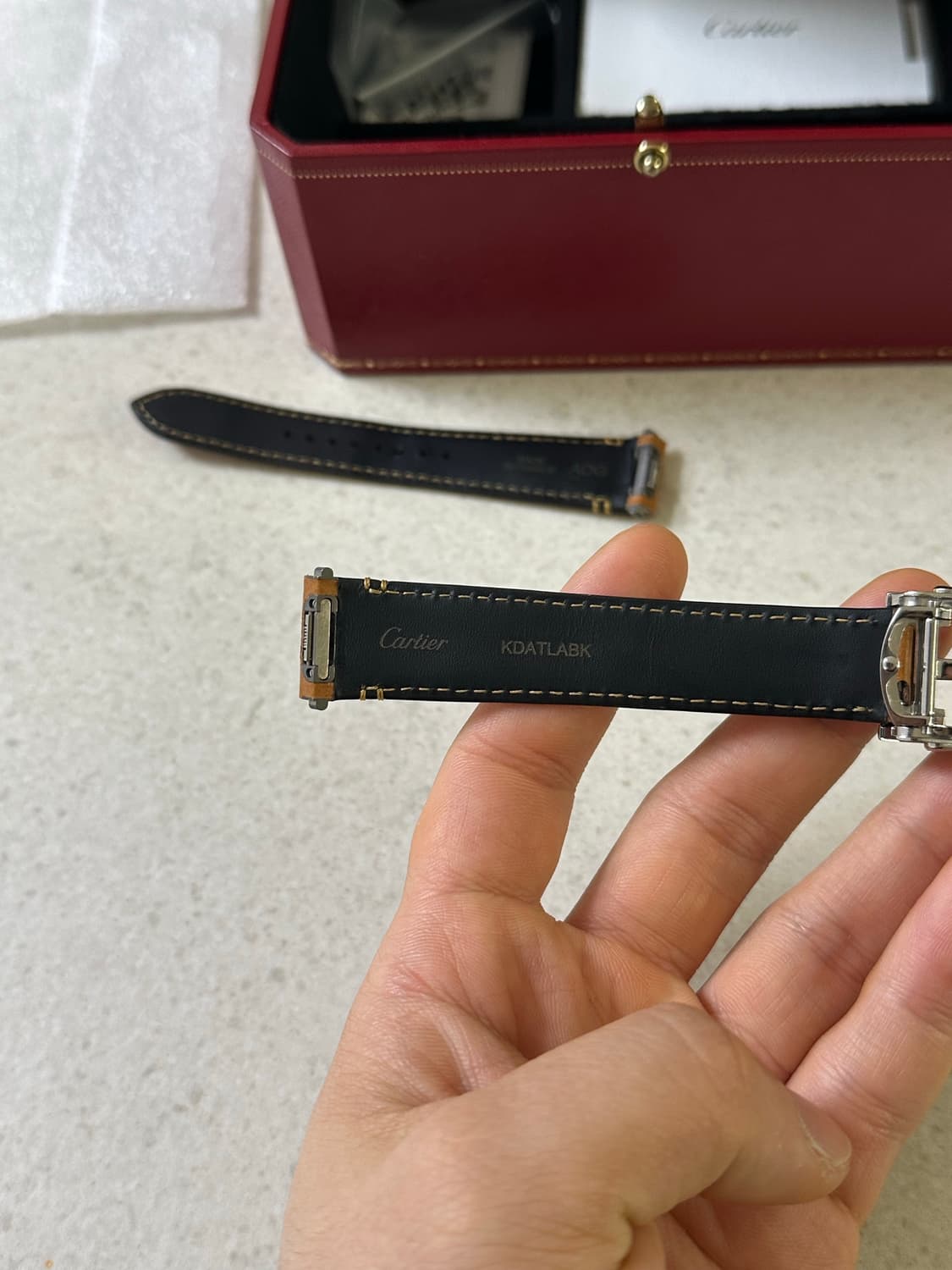 산토스 미디엄 정품 스트랩&디버클  상품이미지5