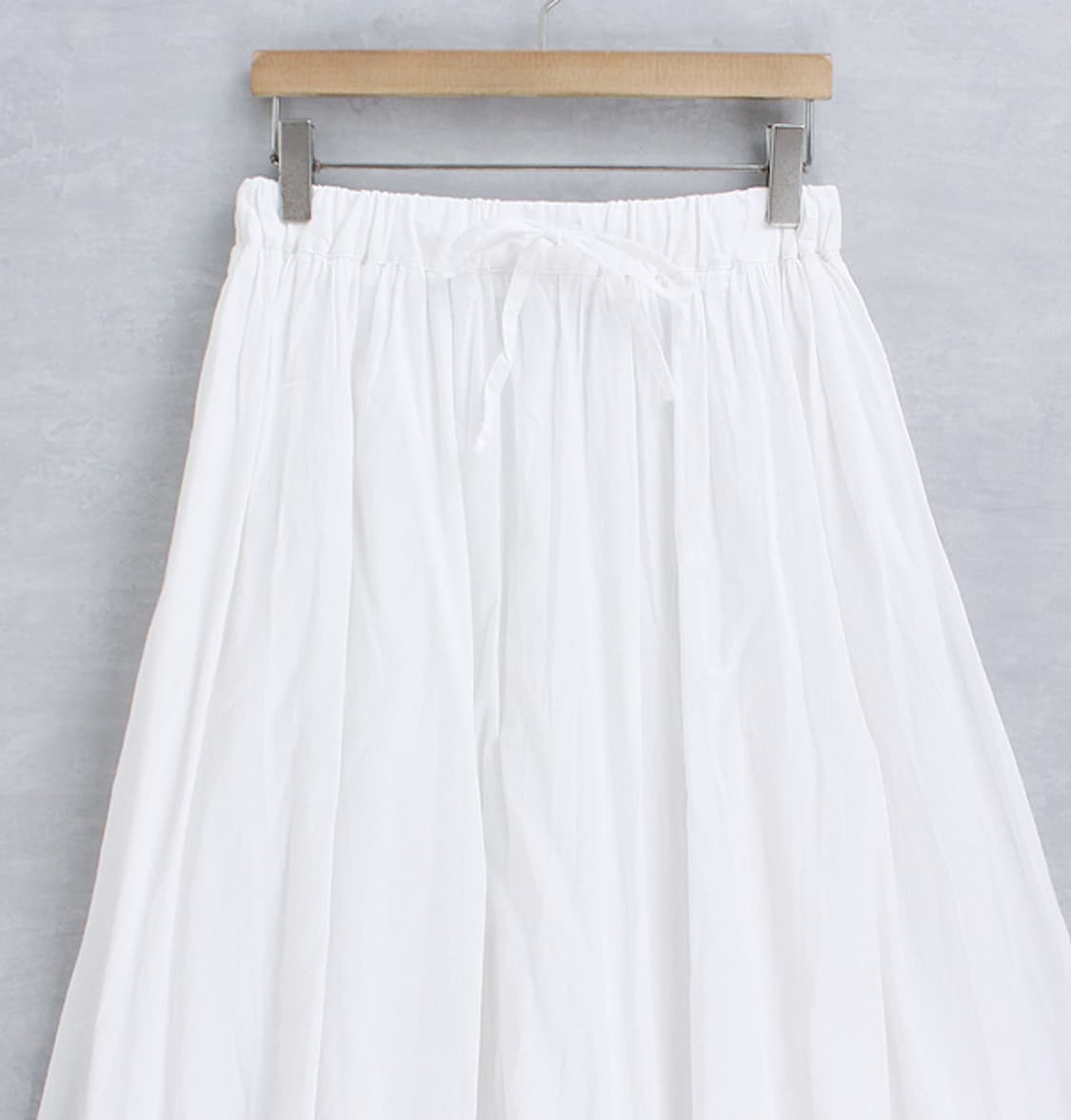 CINEMA CLUB _ white cotton skirt _S4379 상품이미지2