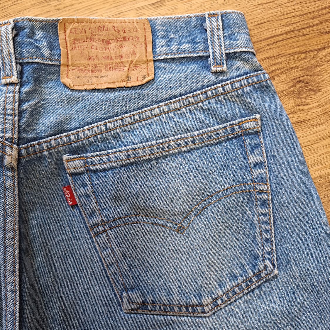 80s 미제 빈티지 리바이스 501 stf W33L36 상품이미지7